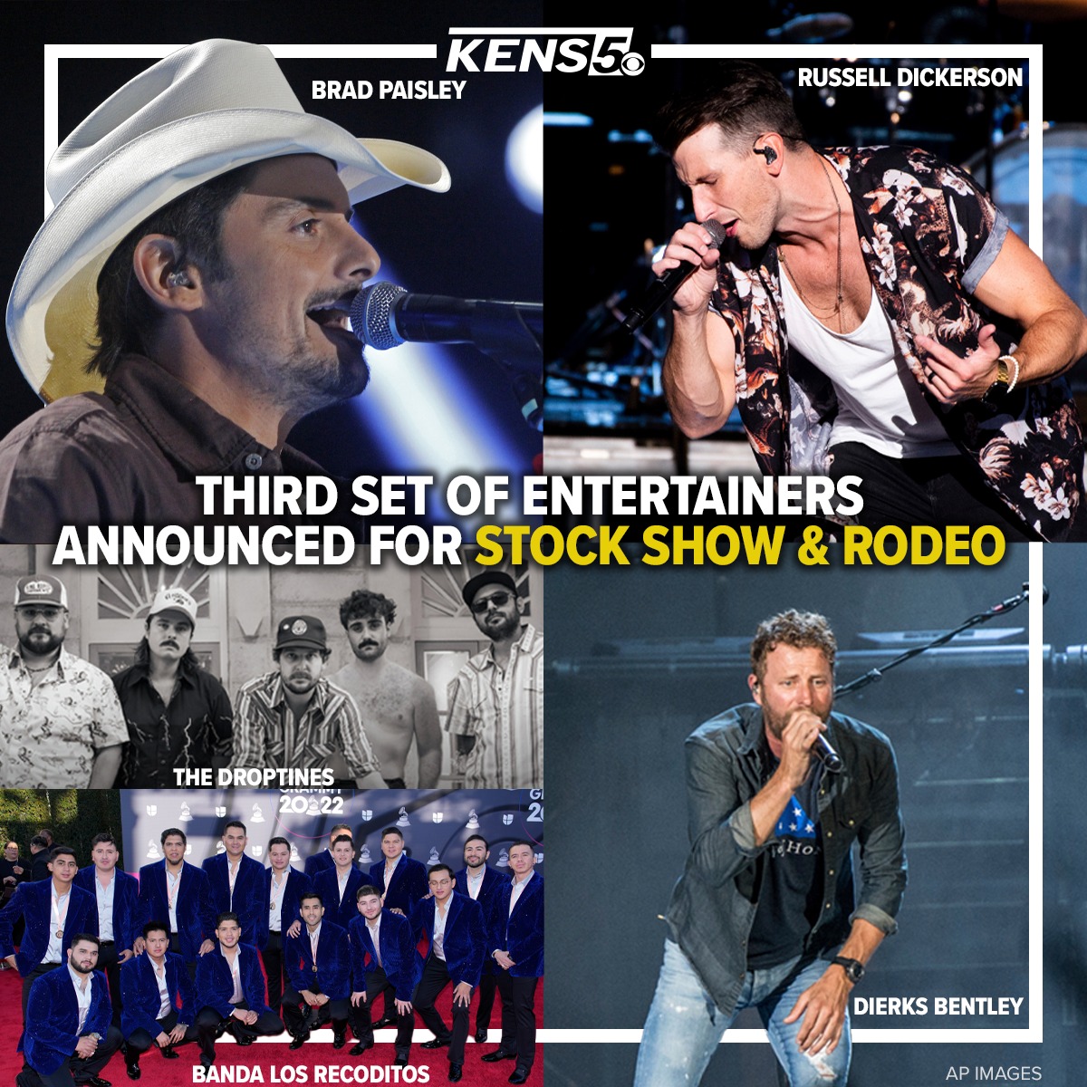 KENS - Saddle up, San Antonio! 🤠 The third set of artists for next year ...