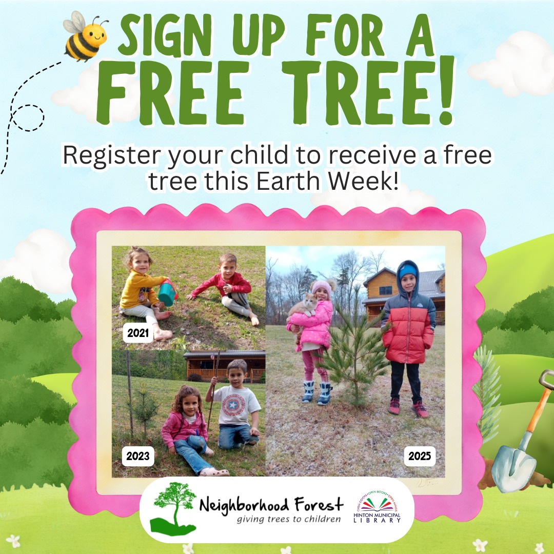 Watch a tree grow alongside... - Hinton Municipal Library | Facebook