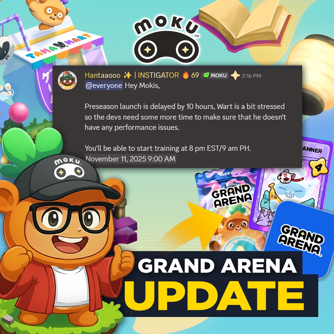 MK - Heads up, Moku Gang! 🚨 Grand Arena Preseason has been... | Facebook