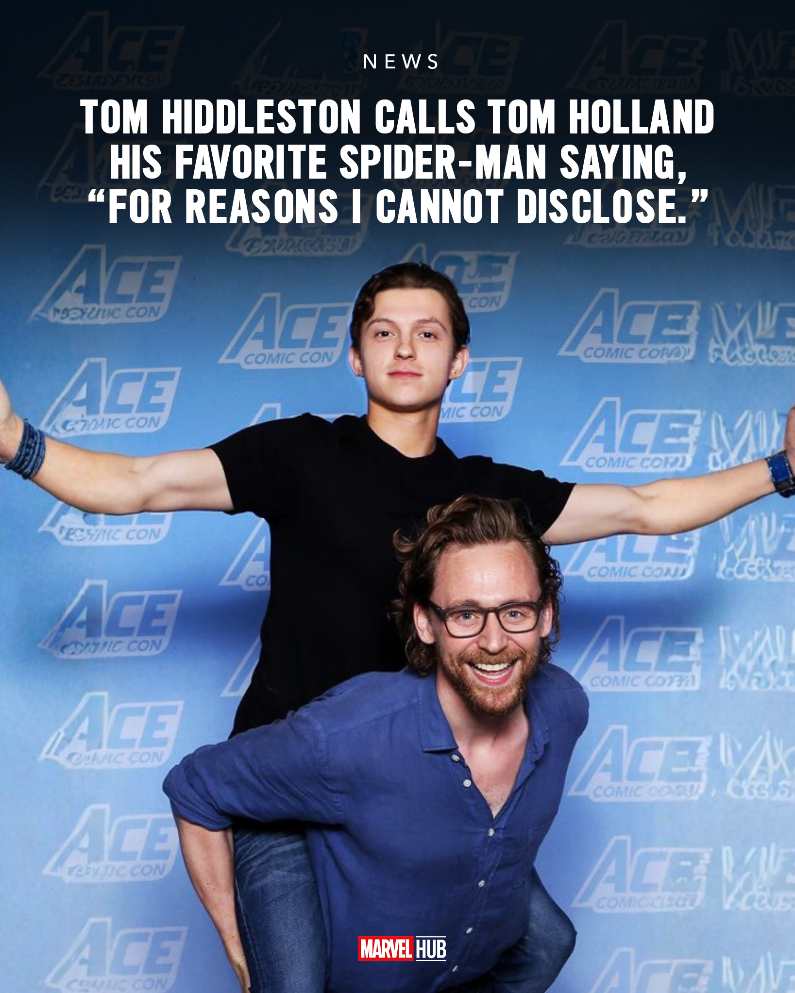 The Marvel Hub - Loki has spoken. Tom Holland is his... | Facebook