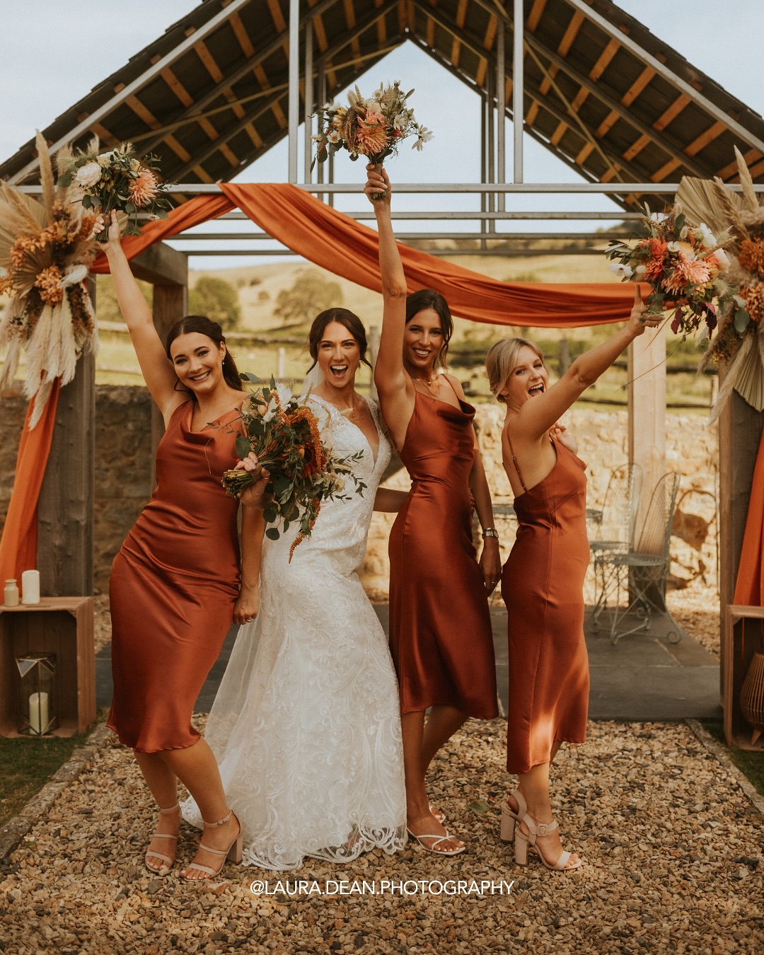 best orange bridesmaid dresses On the hunt for dress inspiration for autumn? 🧡🍂 #LinkInComments Our fashion editor rounds up the very orange bridesmaid to suit everyone in your bridal party. From burnt you can not miss