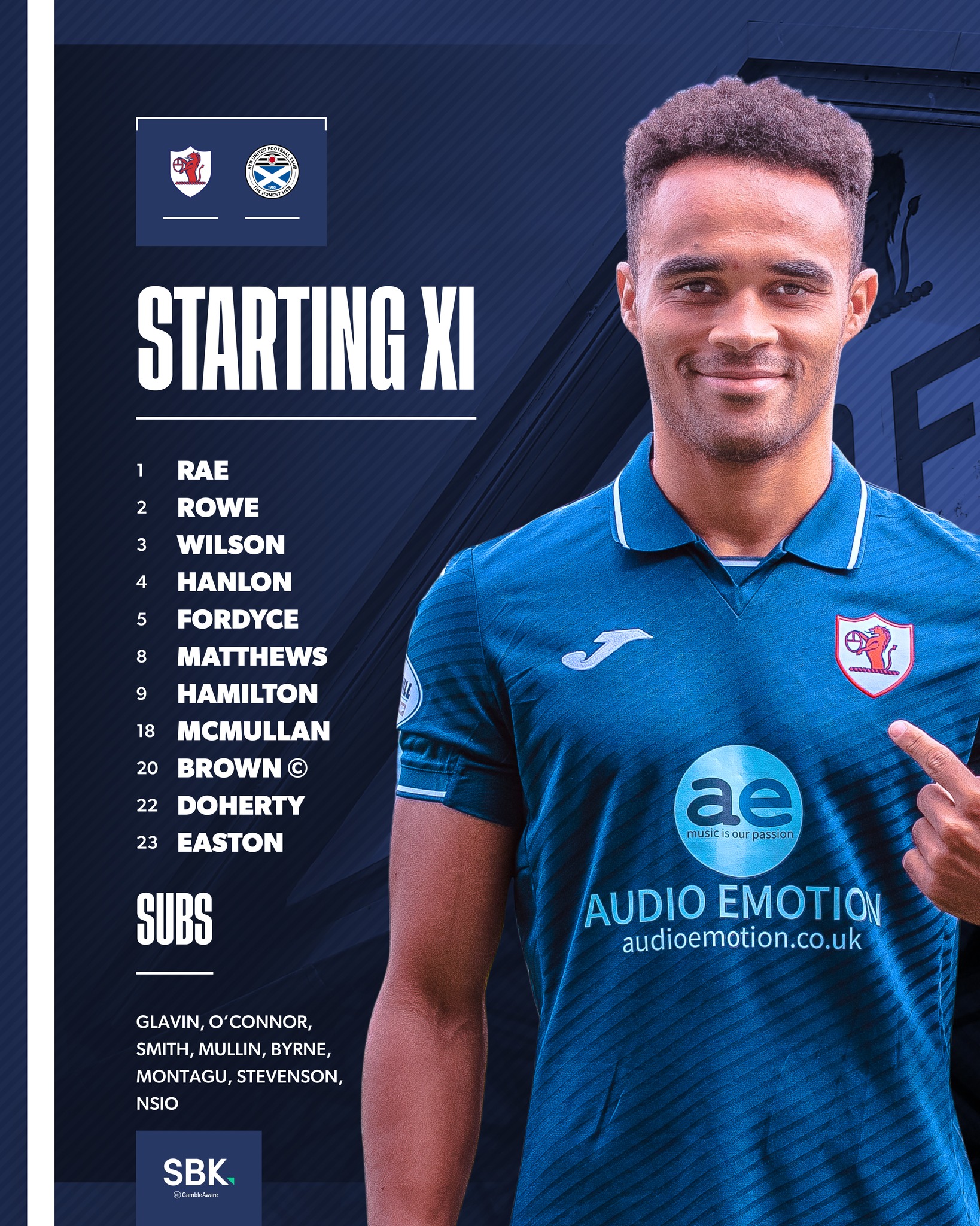 Raith Rovers FC - 📝 TEAM NEWS • Paul McMullan starts in... | Facebook