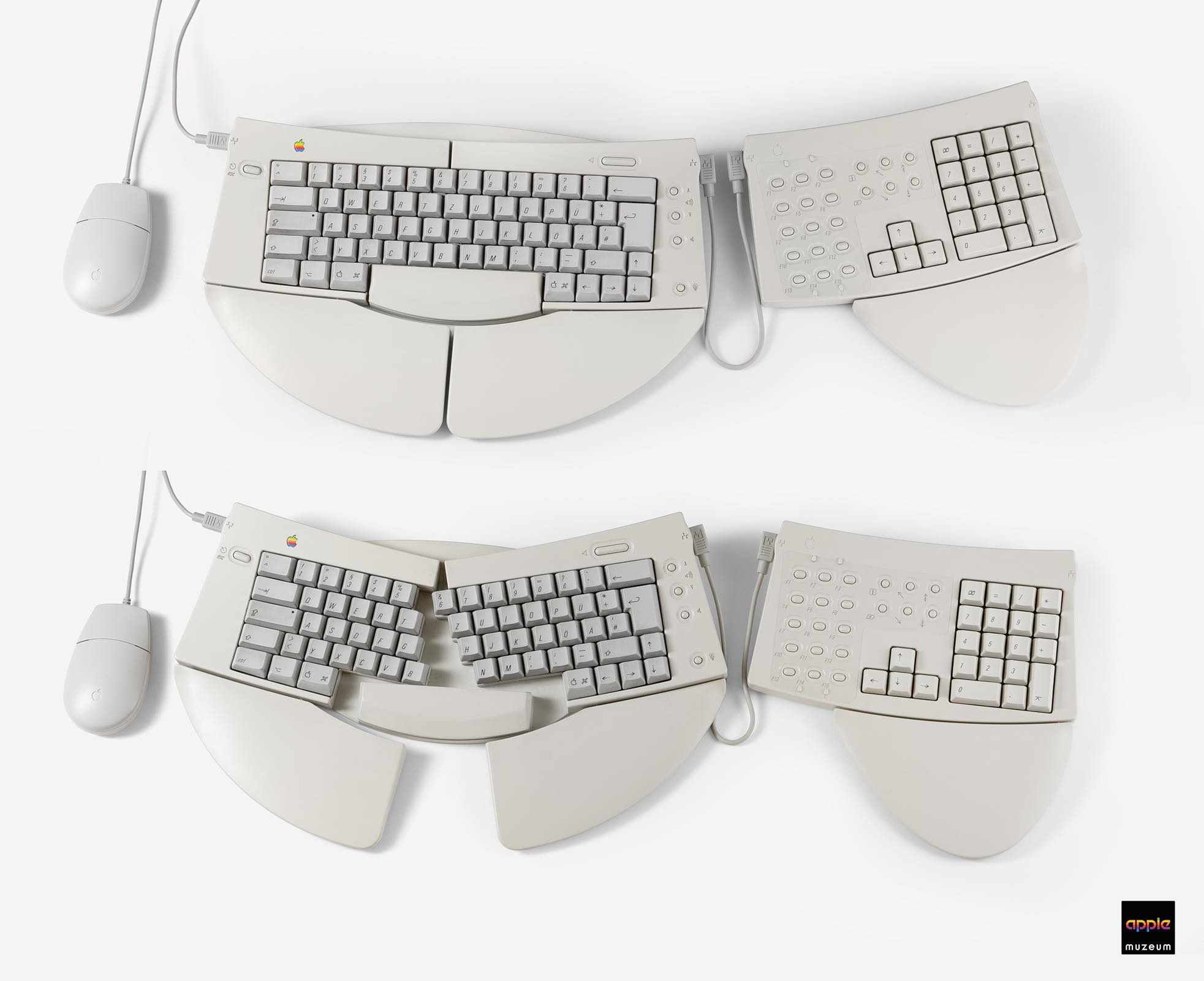 Apple Adjustable Keyboard M1242,1992