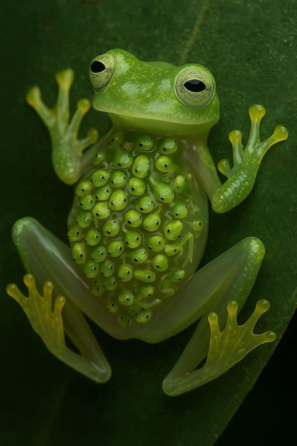 สำรวจโลก - Glass frogs กับลูกในท้อง หนึ่งในความมหัศจรรย์ของธรรมชาติ ...