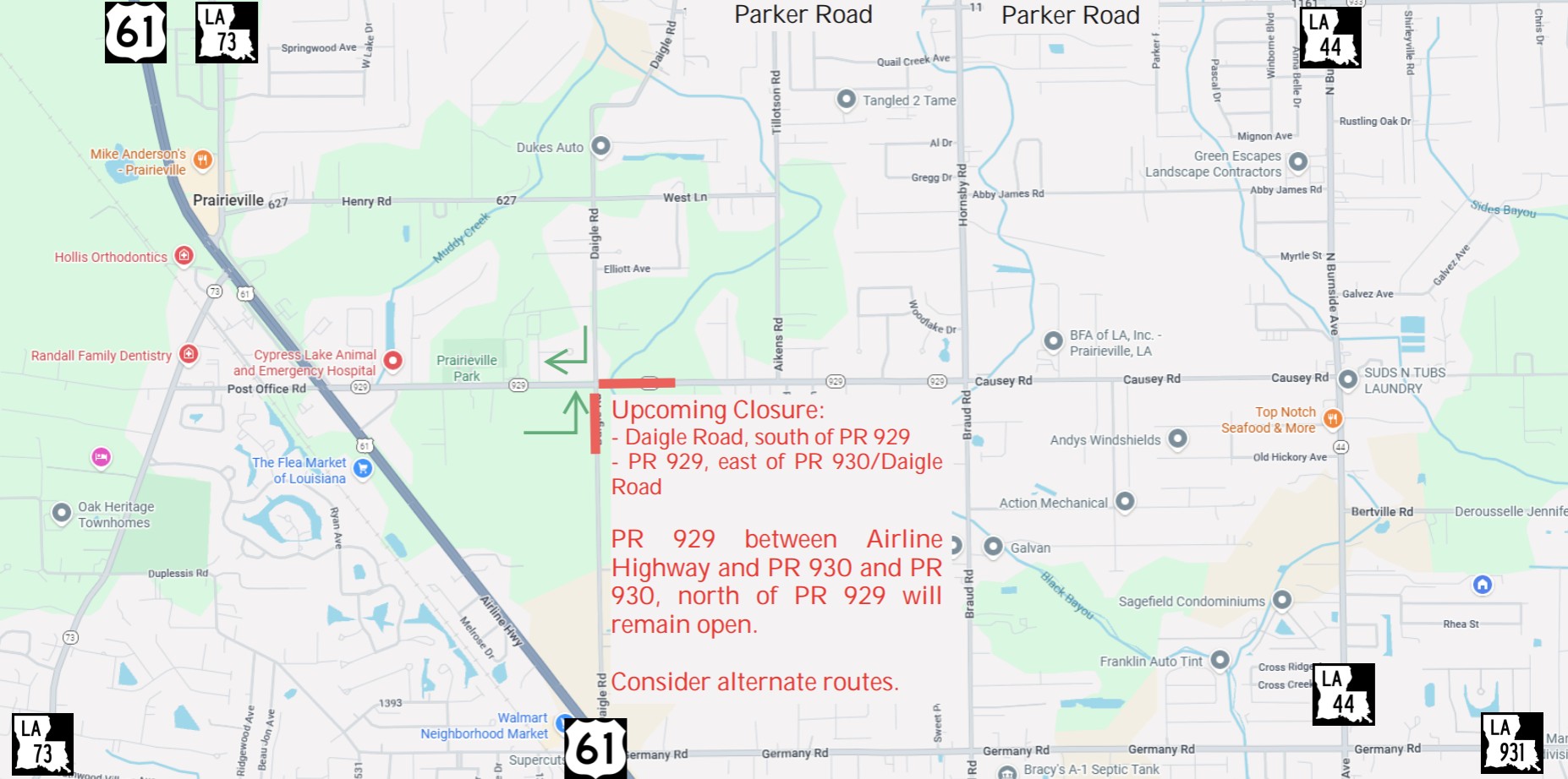Parish - 🚧 Roadway Closure Notice – Roundabout Construction Update 🚧 ...