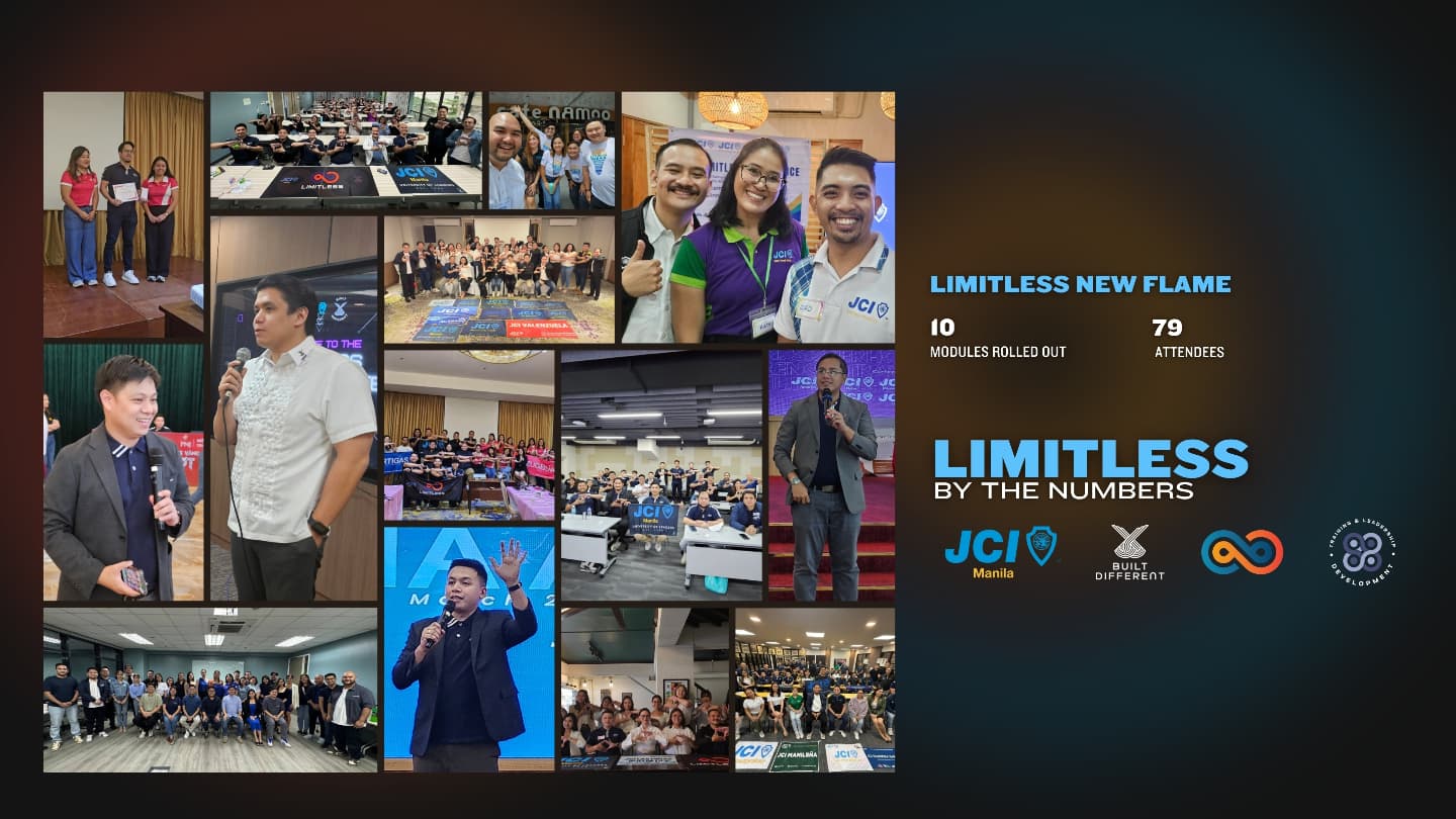 JCI Manila - Limitless by the Numbers Midyear 2025 Under... | Facebook