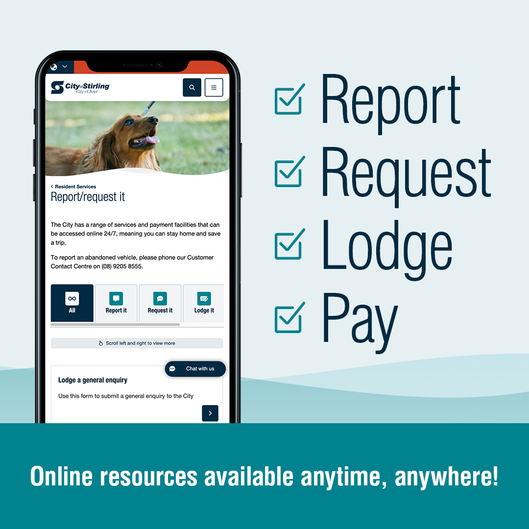 Did you know? You can easily report... - City of Stirling | Facebook
