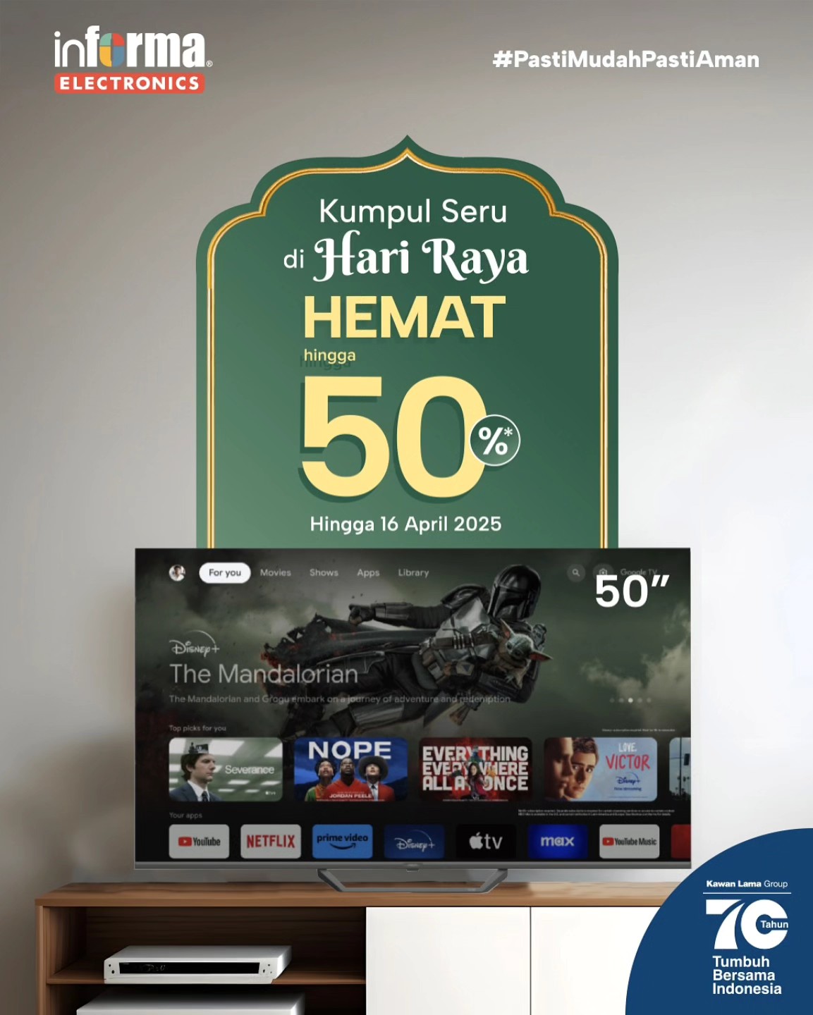 informaelectronics_bec - Sambut serunya kumpul bareng keluarga di Hari ...