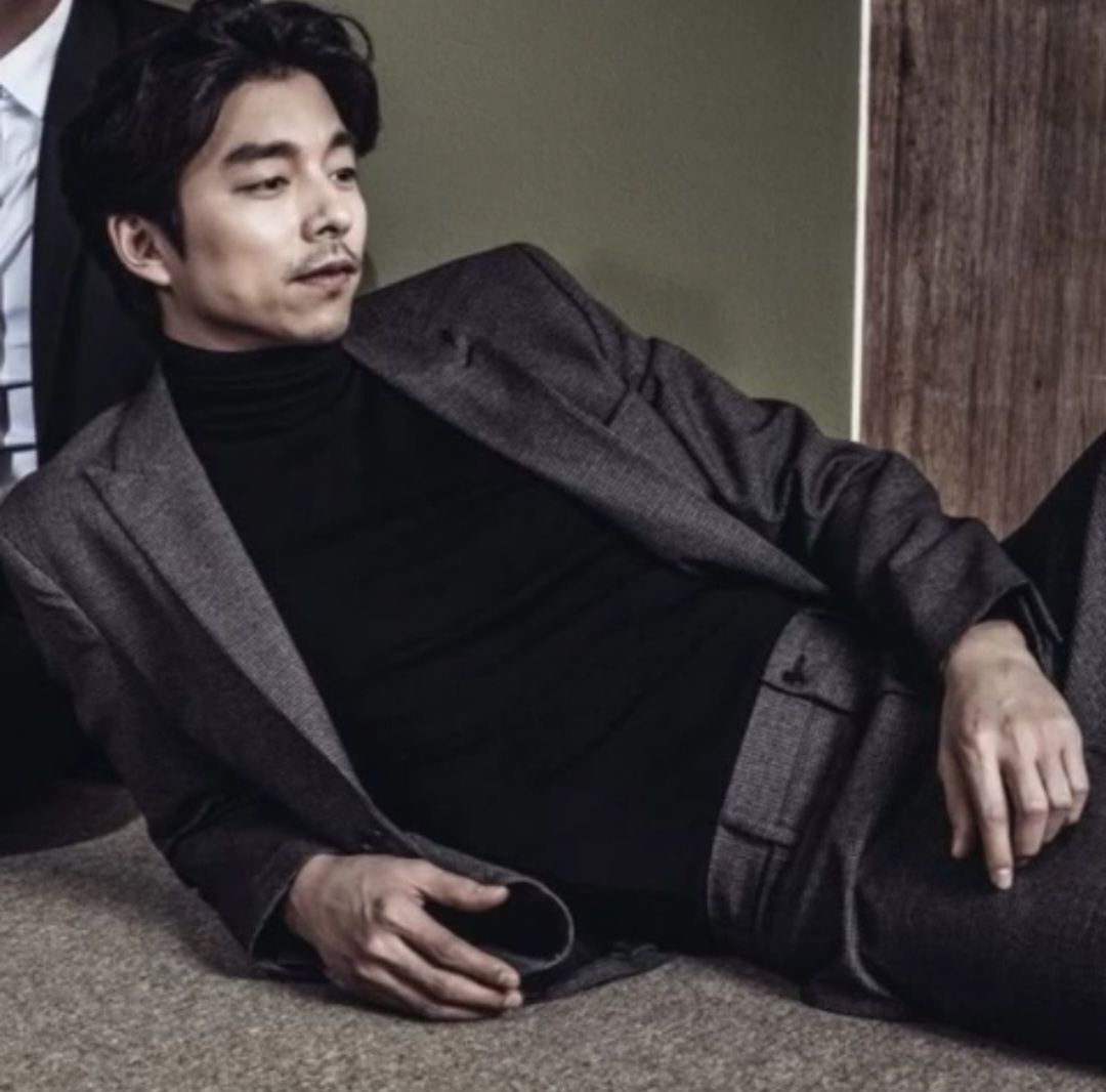 HE KNOWS..🥵 Throwback to Gong Yoo's photoshoot for Monster
