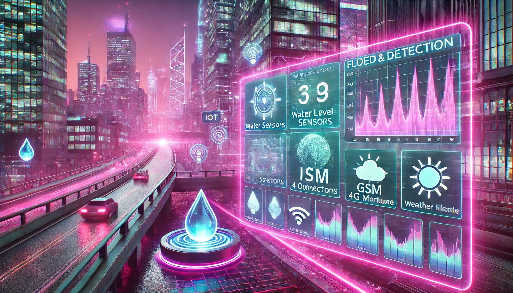 IOT - 🌊 Smart Flood Monitoring with IoT & 4G LTE! 📡🚀 🔴 Floods cause ...