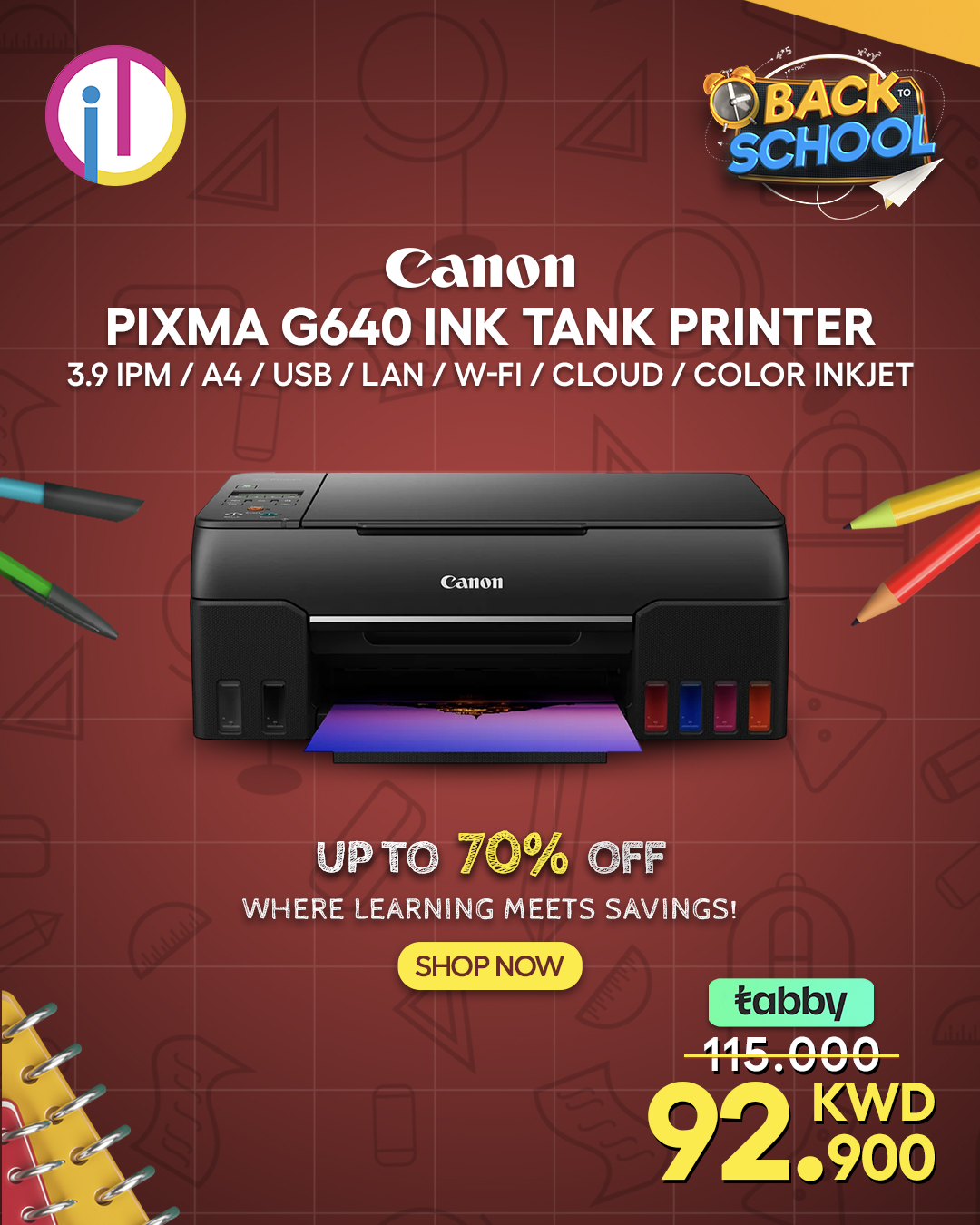 ITCare Kw - Canon PIXMA G640 Ink Tank Printer ... | Facebook