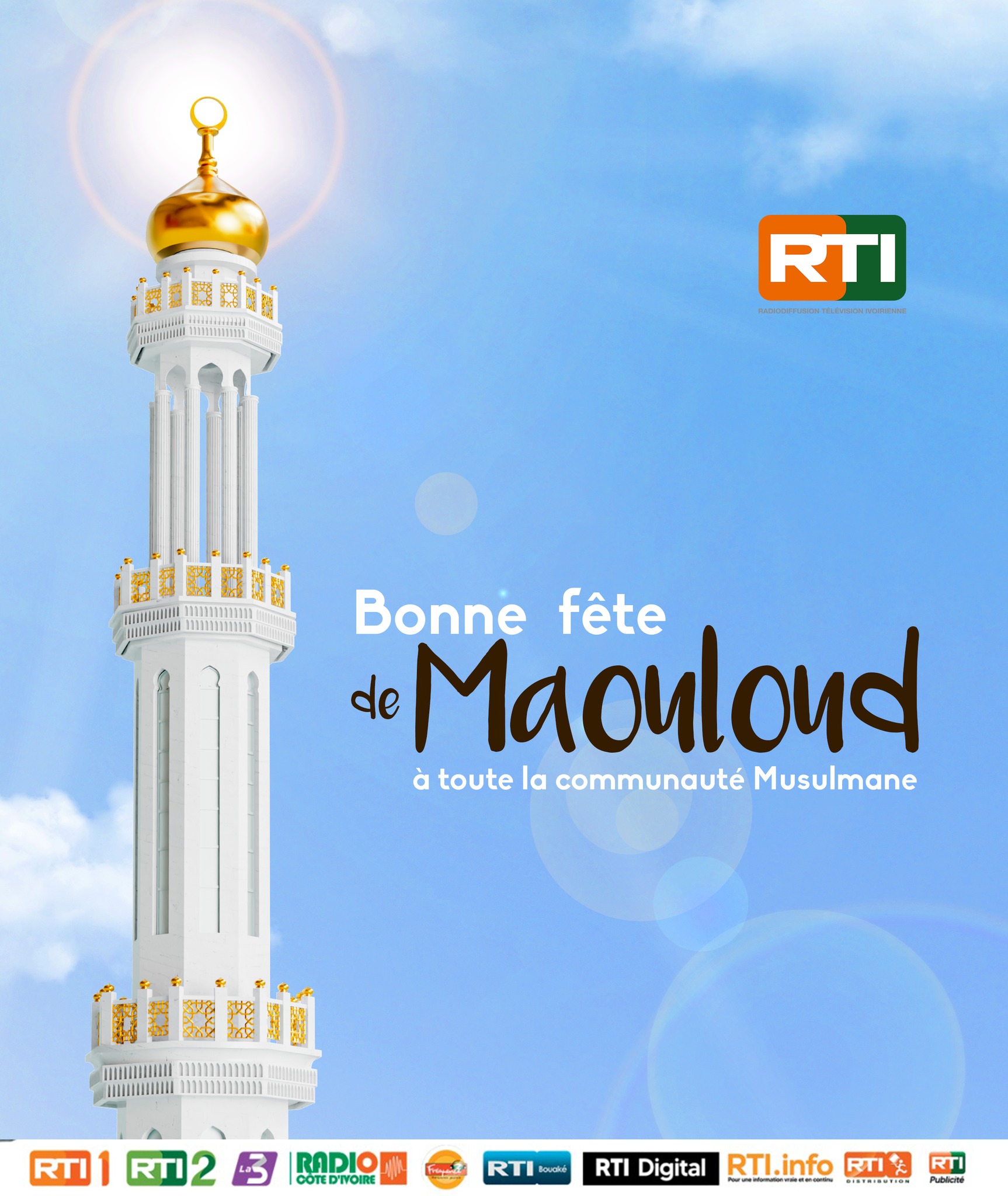 Radio - Excellente fête de #Maouloud à toutes et à tous🙏 Paix et amour ...