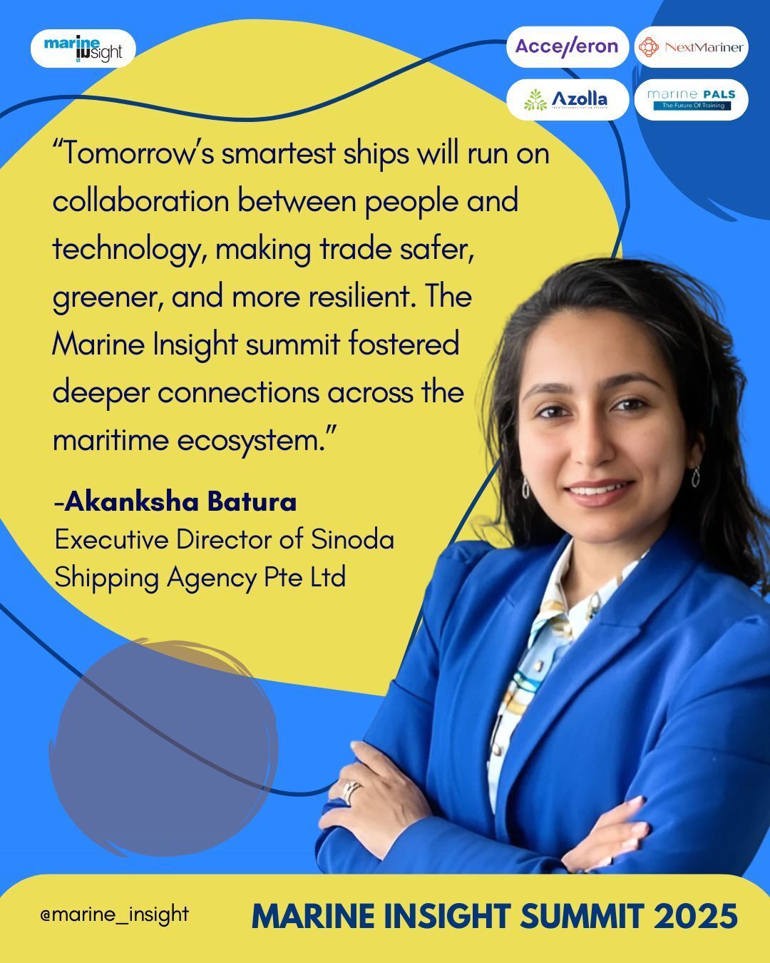 Marine - ⚓A powerful session at the Marine Insight Summit featuring ...