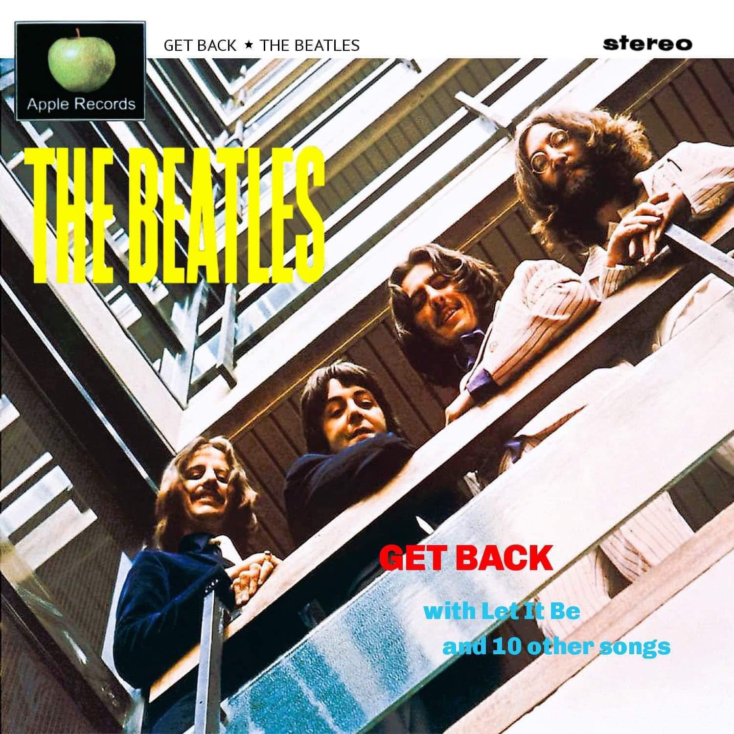 Abbey - 🎨 Today’s Beatles Album Cover Artwork “Get Back” (1969 ...