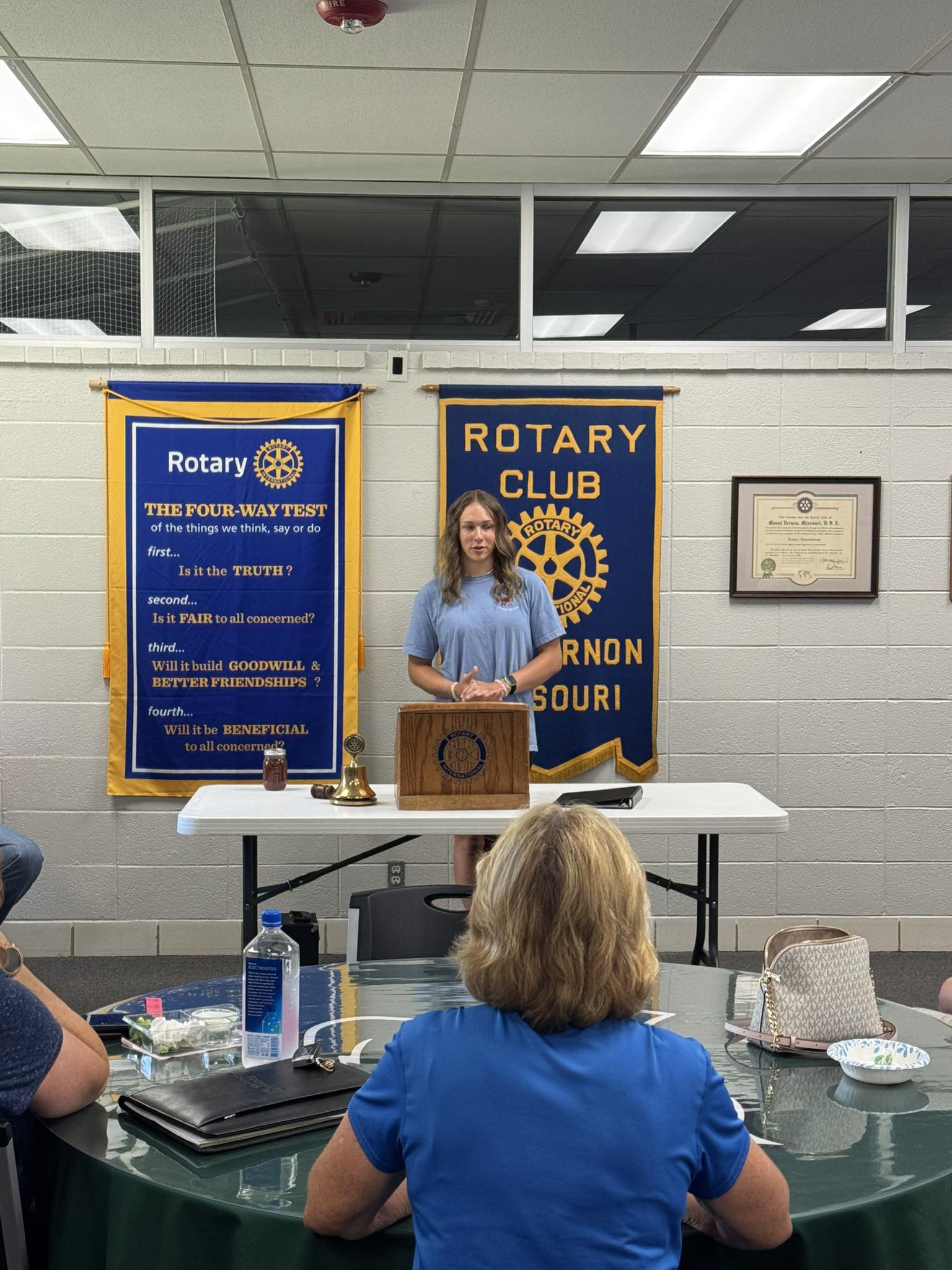 Rotary - This week at Mt. Vernon Rotary we enjoyed listening to Mt ...