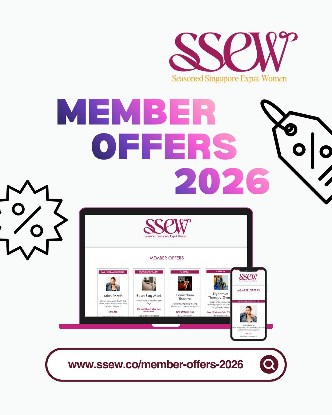SSEW - SSEW Member Offers Are BACK - Save More in 2026 🙌💰 You asked ...