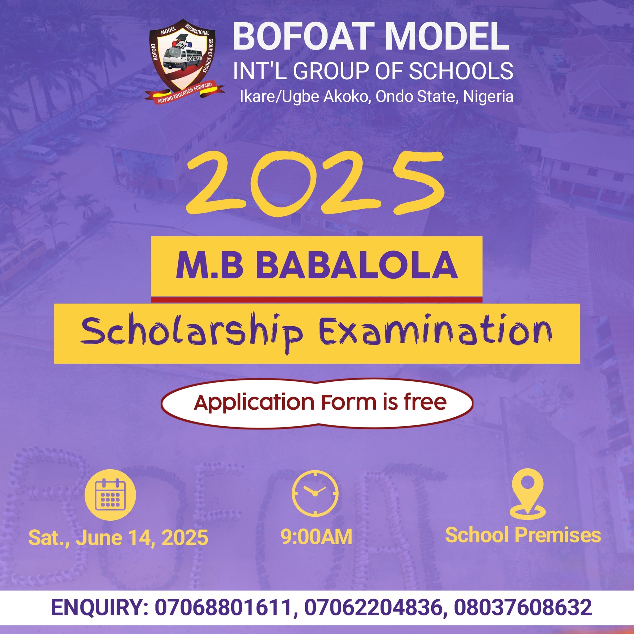 Bofoat - The countdown begins to one of the most anticipated academic ...