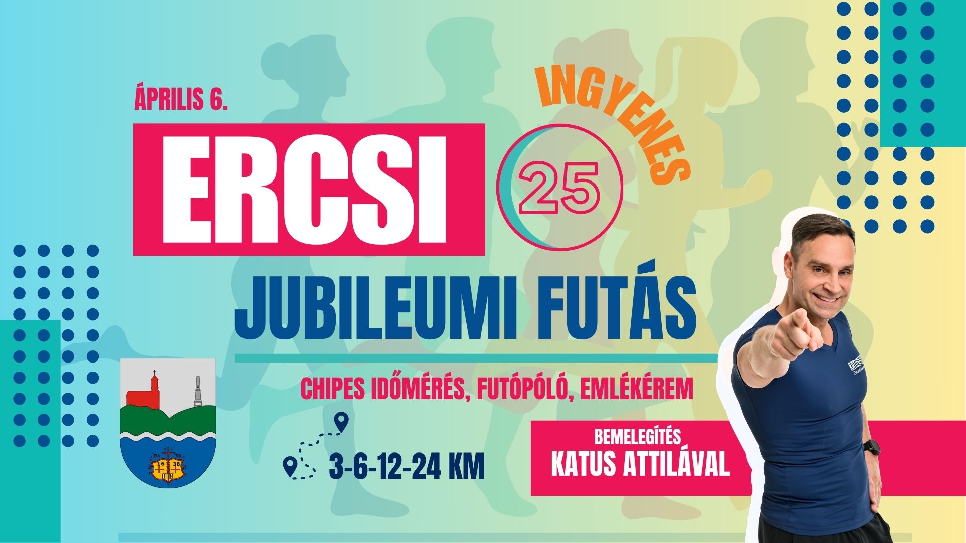 🏃‍♂️ Ercsi 25 - Ingyenes Jubileumi Futás 🏃‍♀️