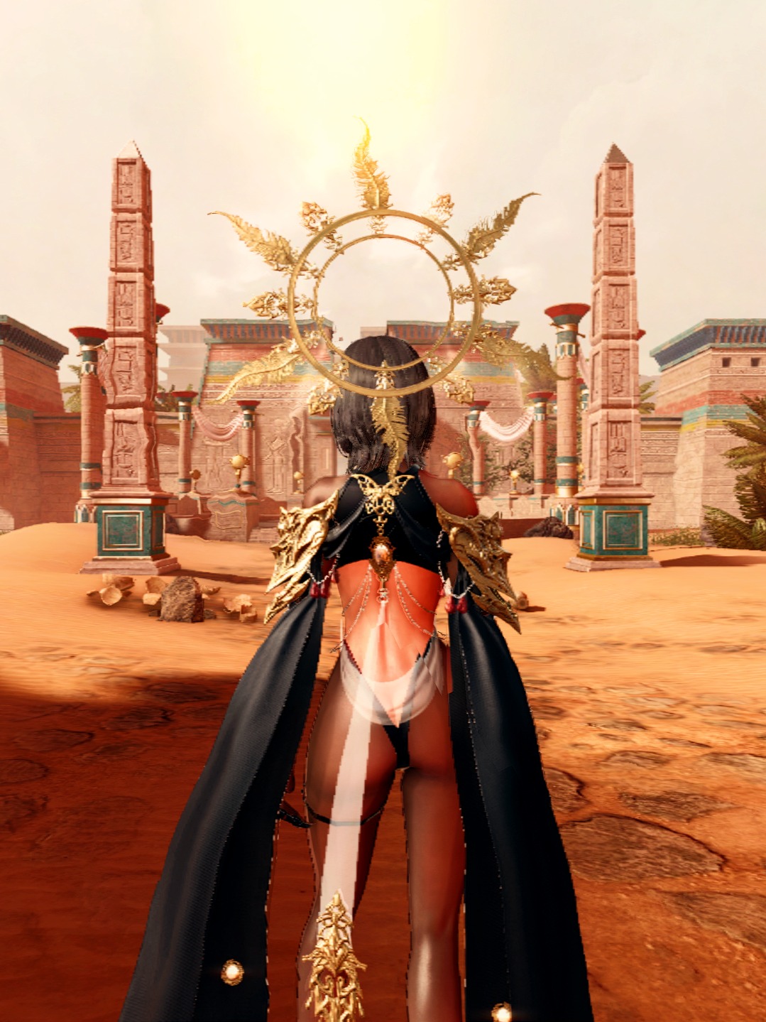 vindictus fall night dress Wolfe Maxi Baja and elegant vacation evenings 8K I SKYRIM OUTFIT I