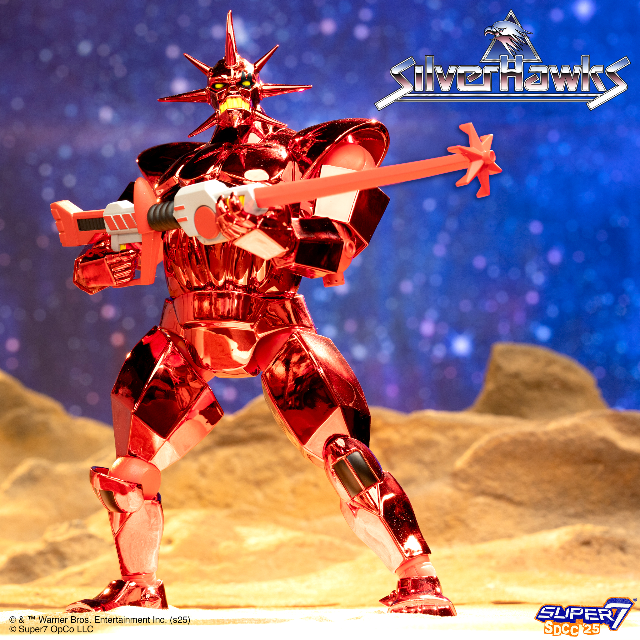 Super7's vac metal Armored Mon*Star action figure announced for