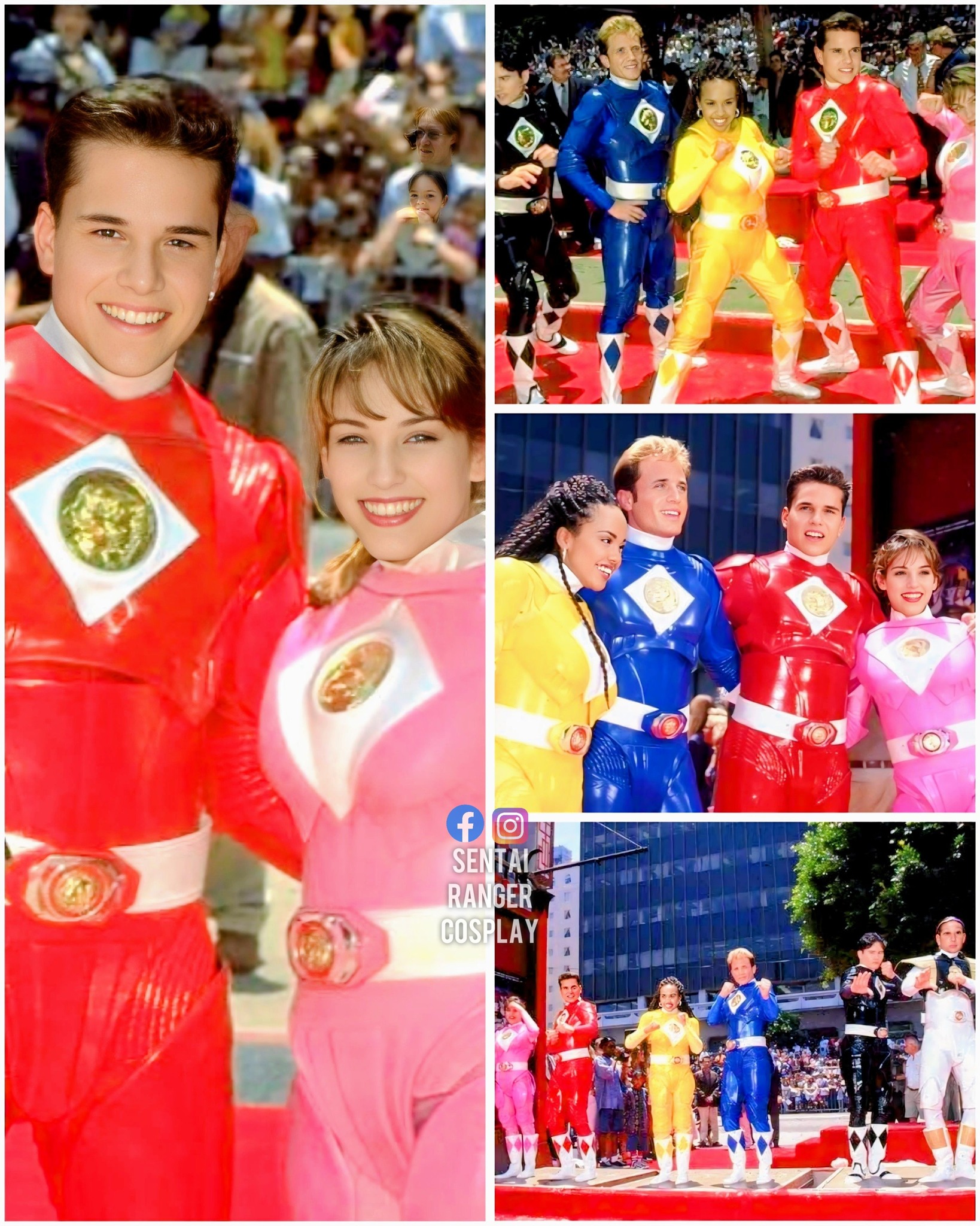 Sentai - Alfombra Roja de MMPR la película en 1995 ⚡ No había nadie más ...