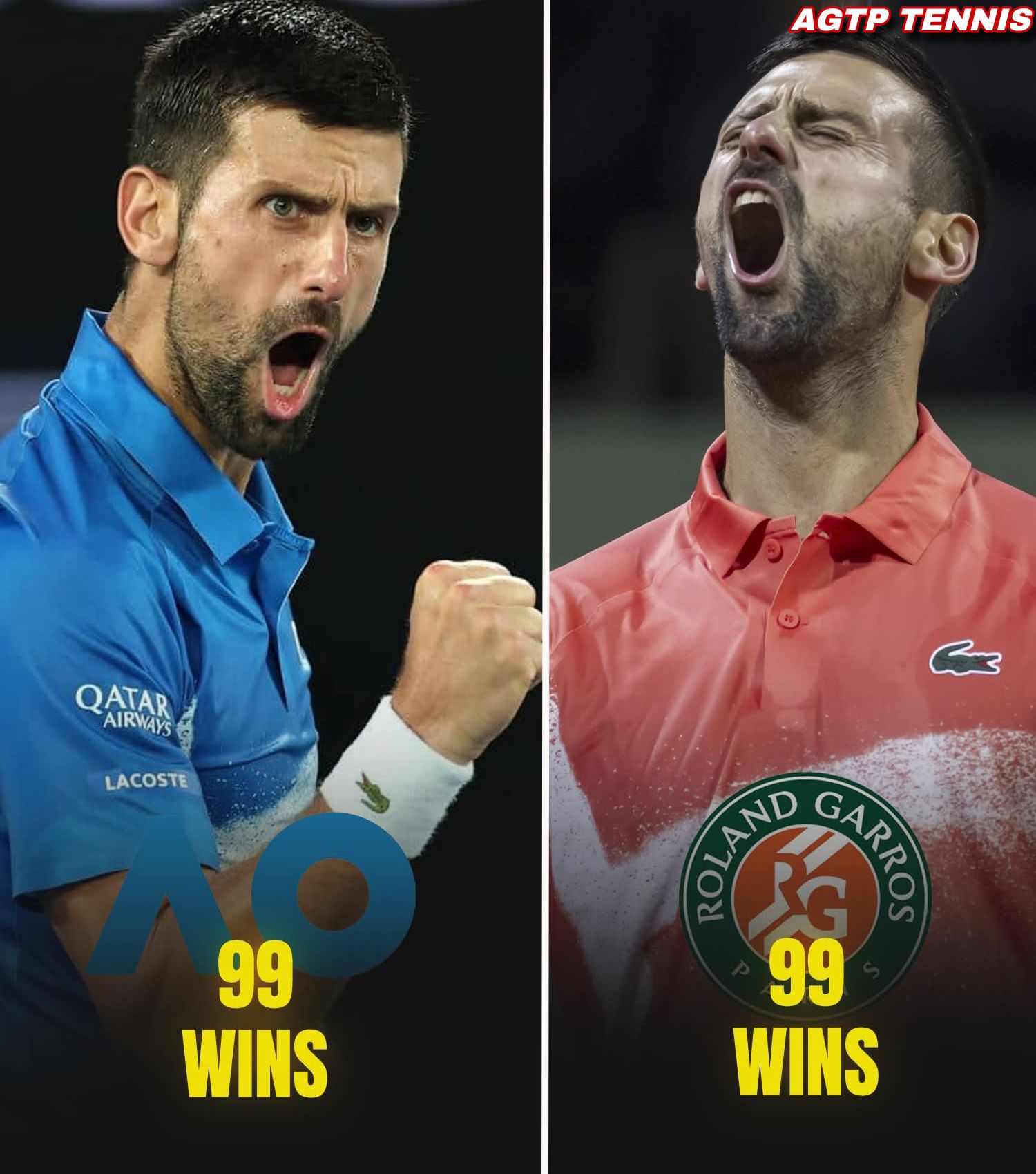 AGTP Tennis - 99 Men’s singles wins at the Australian... | Facebook