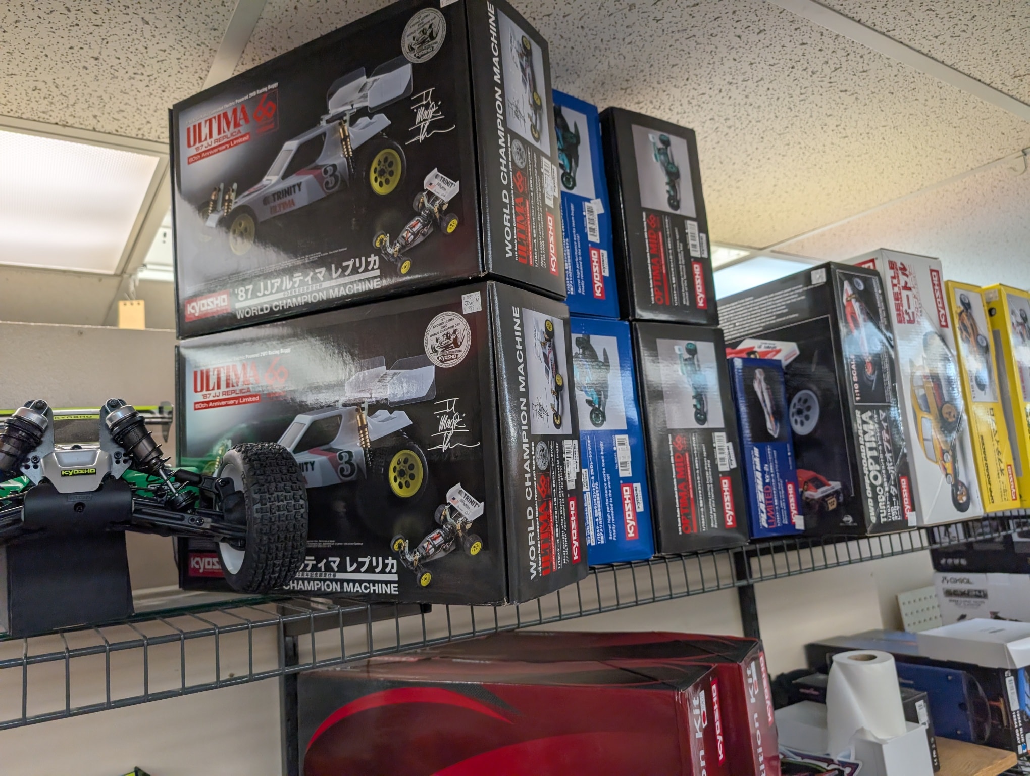 We were able to get our hands on 2 Kyosho 60th Anniversary Joel