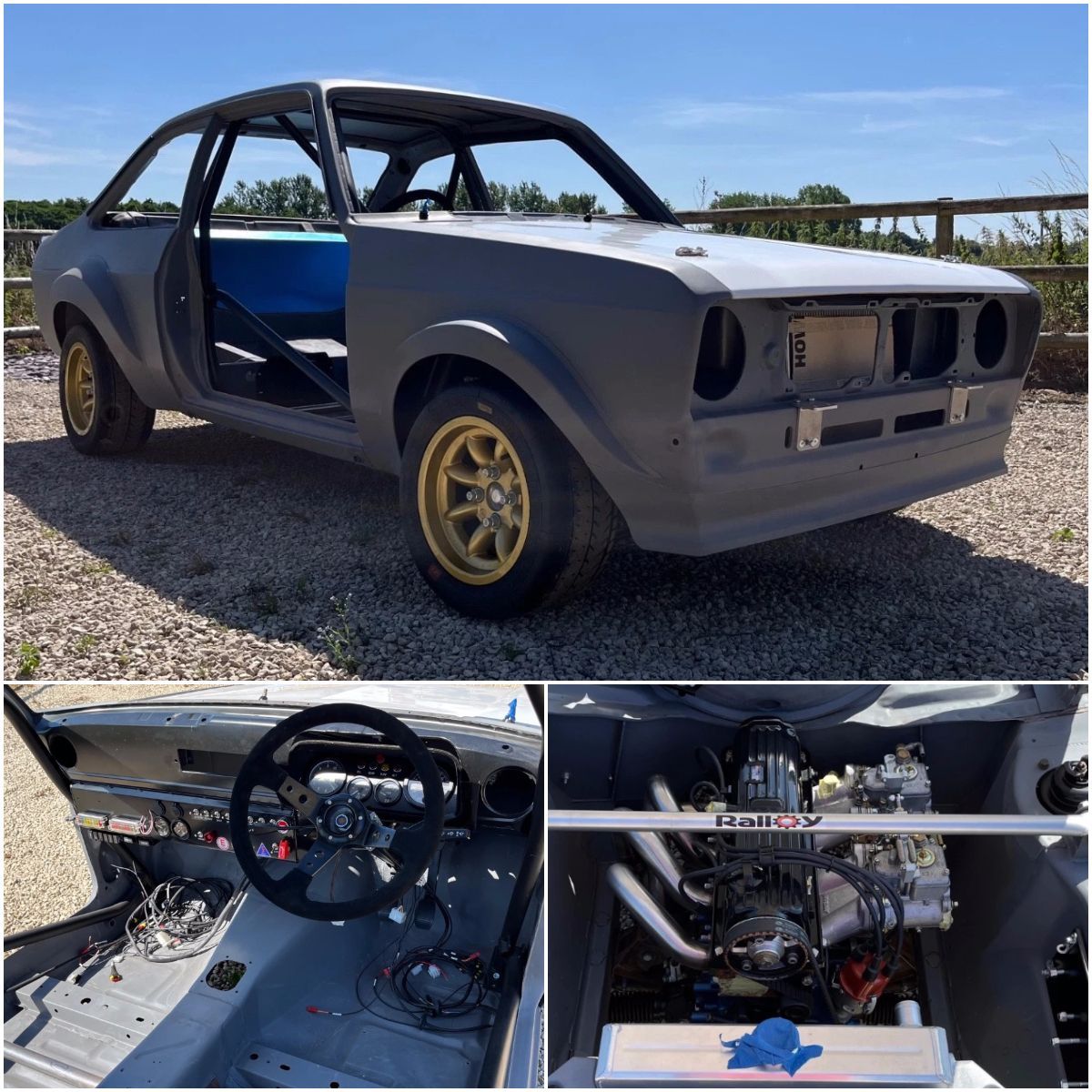 Rally - MK2 Escort Rally car 2.0 Pinto Details here: https://petrol ...