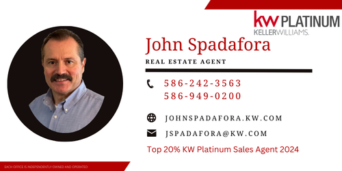 John Spadafora Keller Williams Realtor | New Baltimore MI