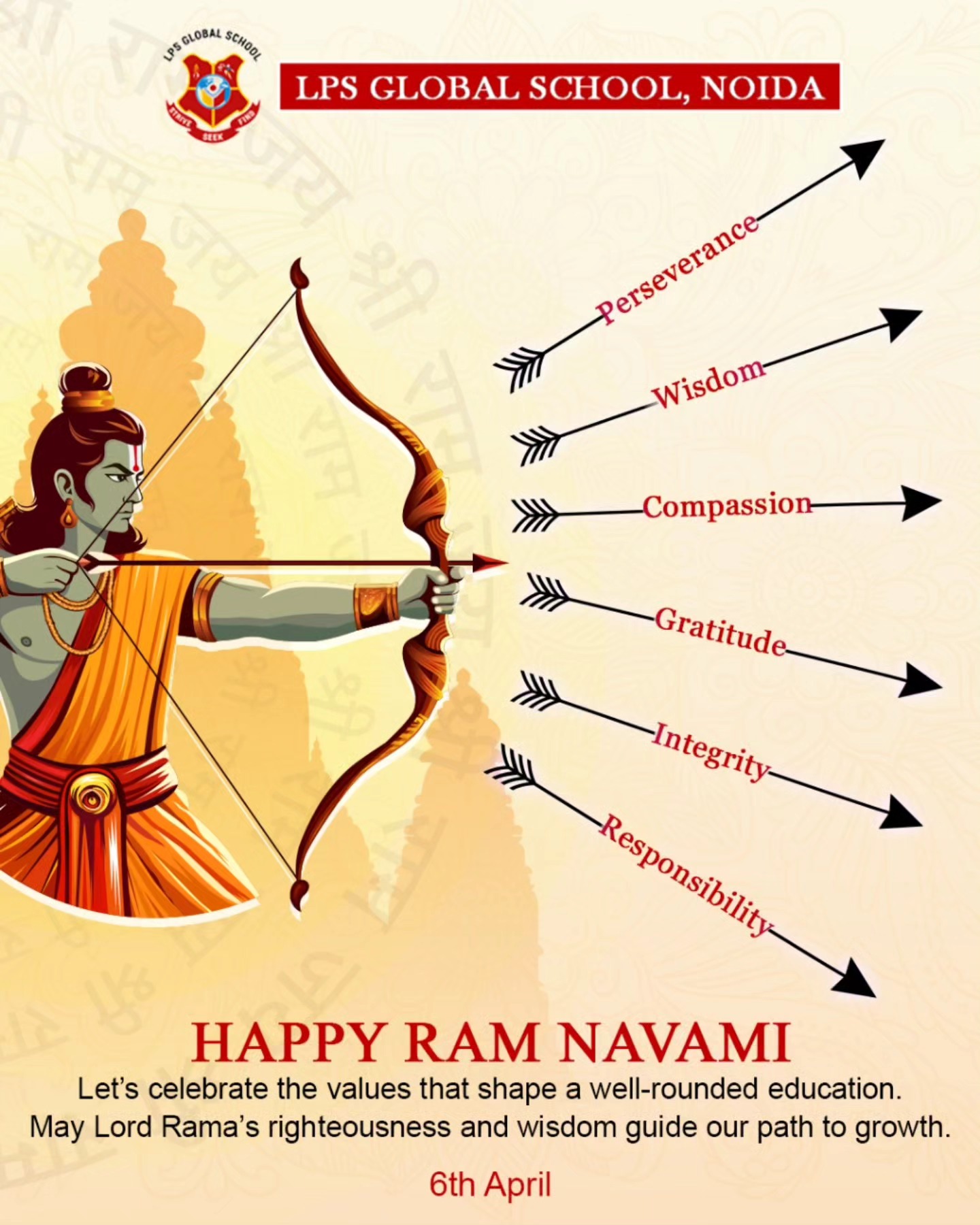 LPS - On this auspicious Ram Navami, let's celebrate the values that ...