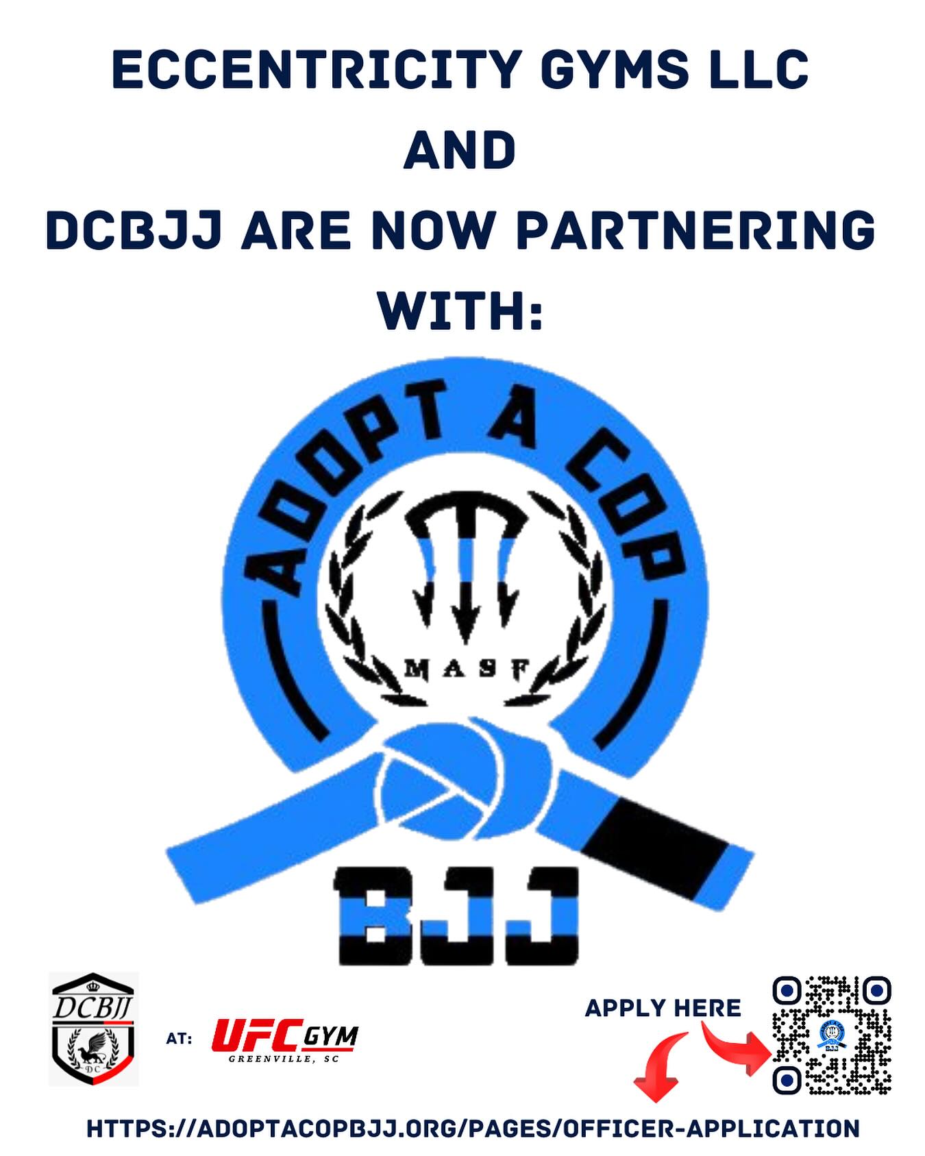 UFC GYM - Exciting news! 🚨 Adopt A Cop BJJ is now... | Facebook