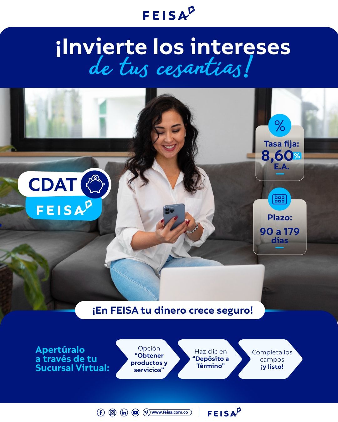 FEISA - Invierte los intereses de tus cesantías y haz crecer tu dinero ...