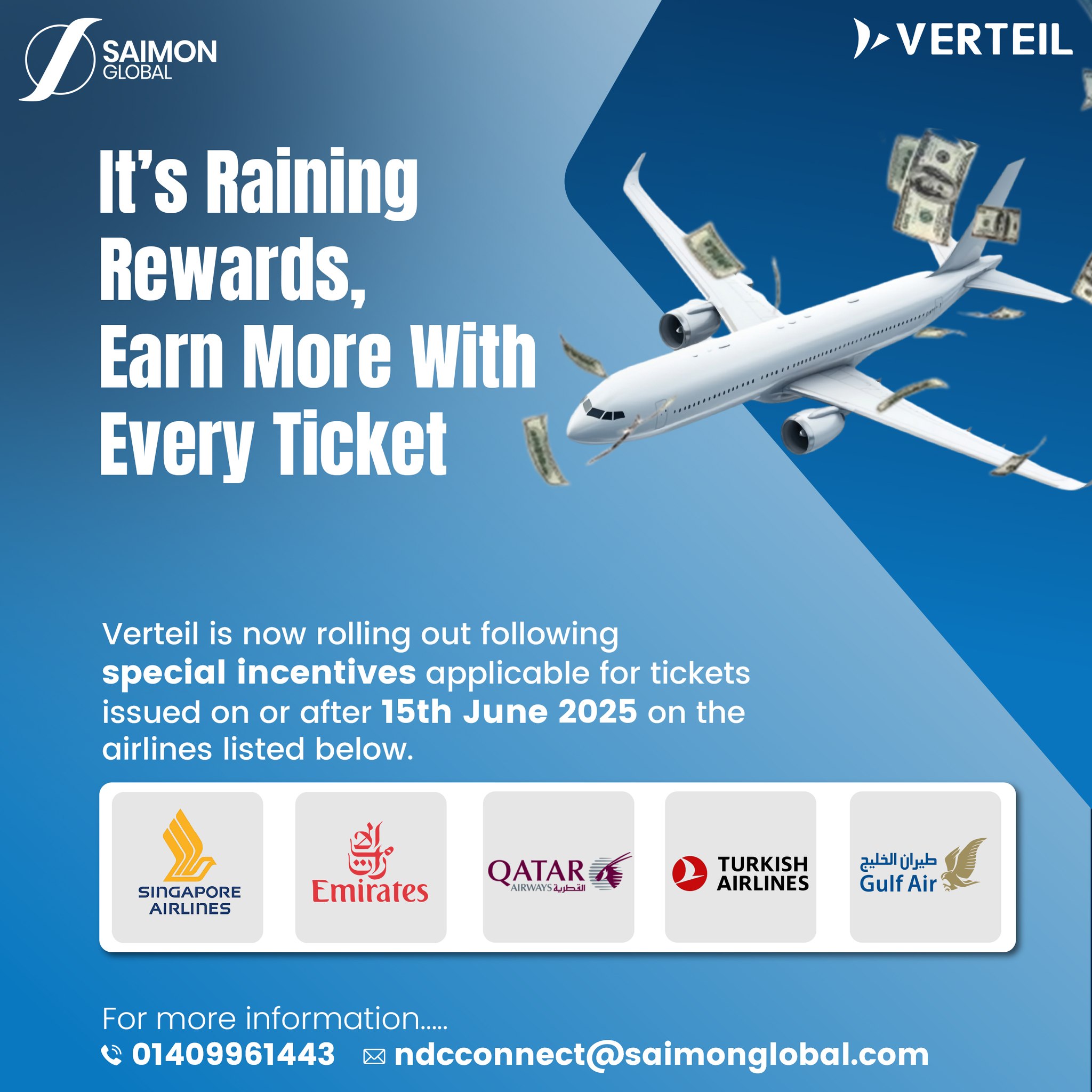 Saimon - ️💰 It’s Raining Rewards — Earn More with Every Ticket! 💰 ️ Get ...