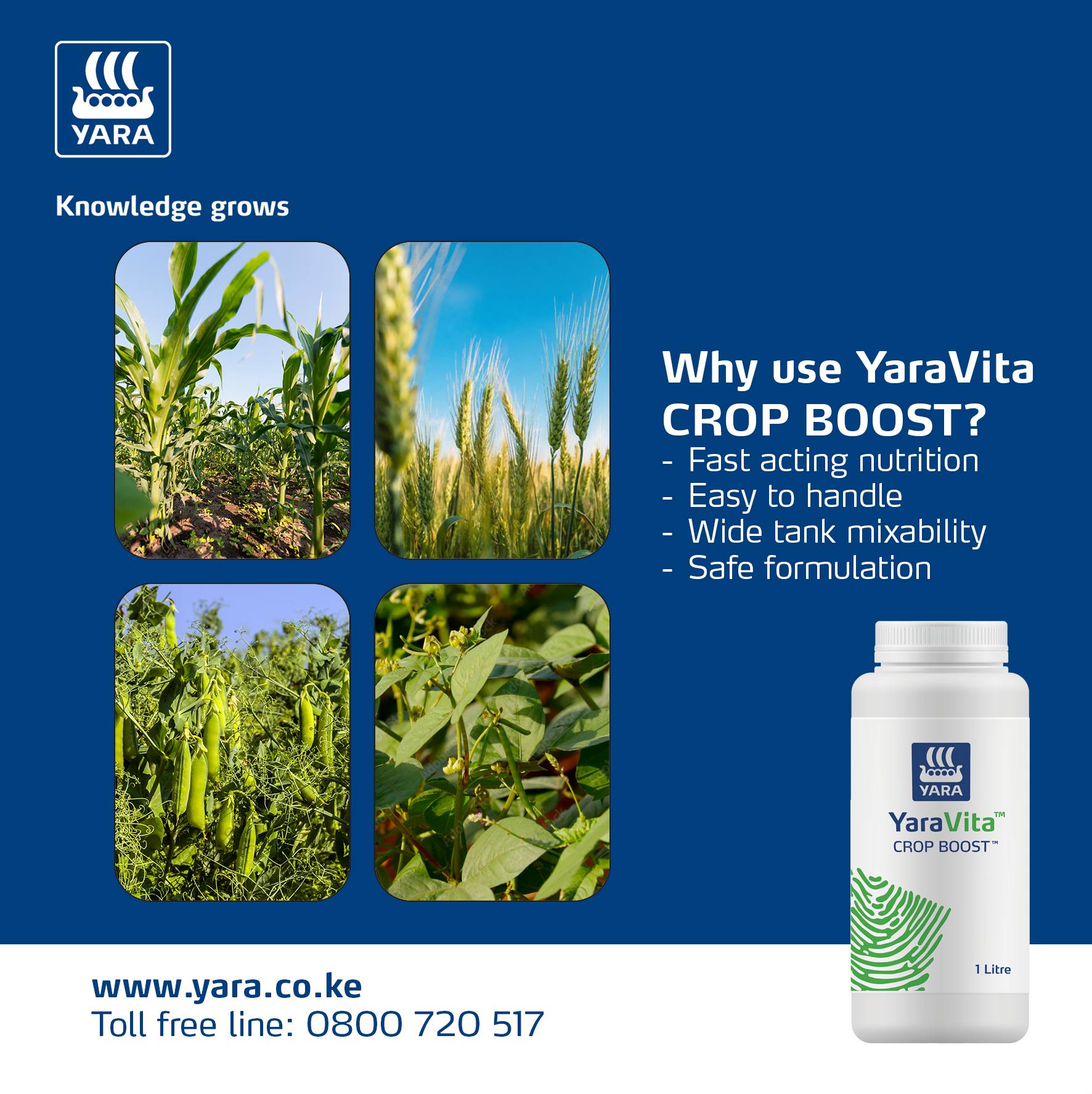 Yara - YaraVita CROP BOOST is a great source for Phosphorus, Potassium ...