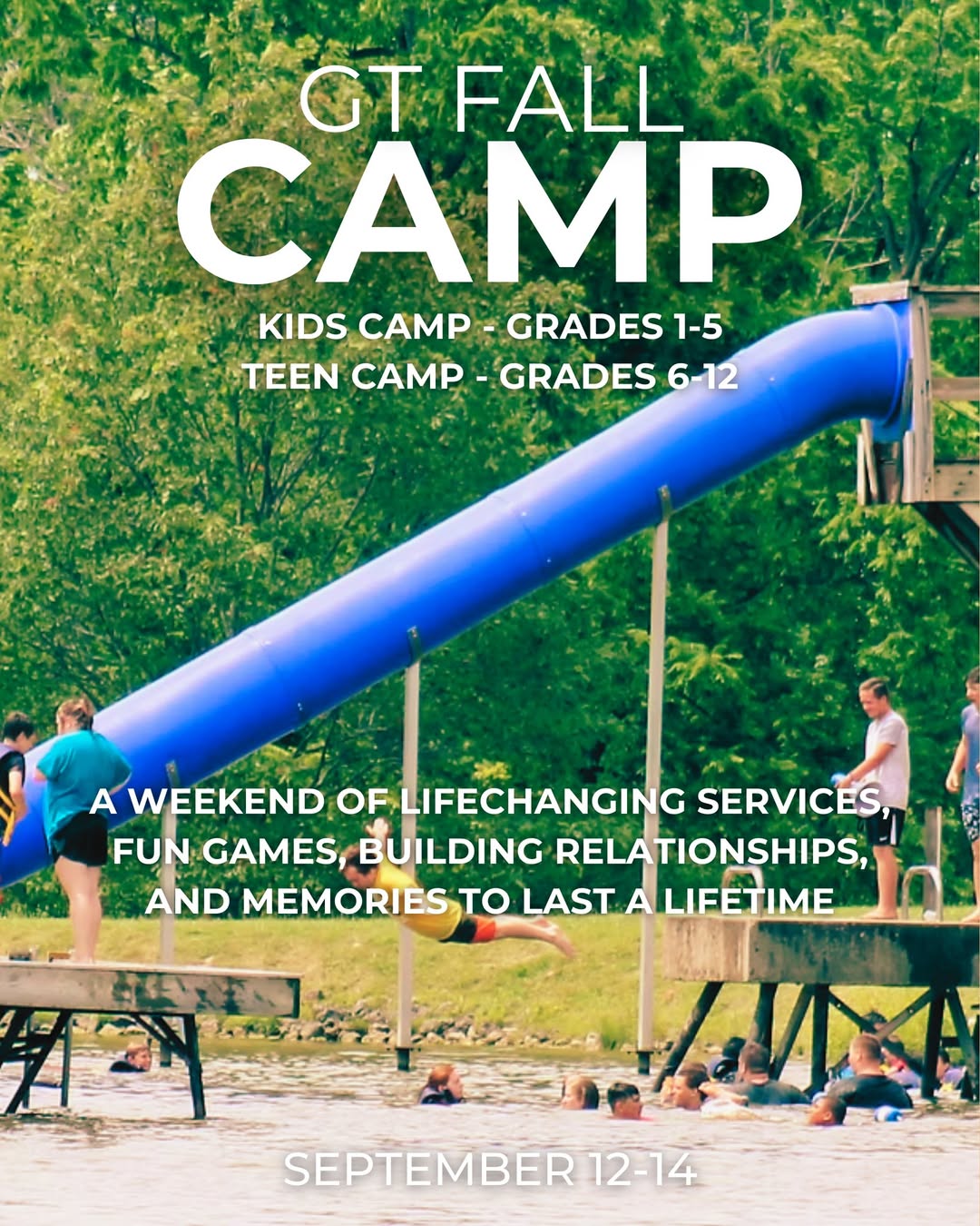 Glad - Our very first GT KIDS & YOUTH Fall Camp (grades 1-12) is coming ...