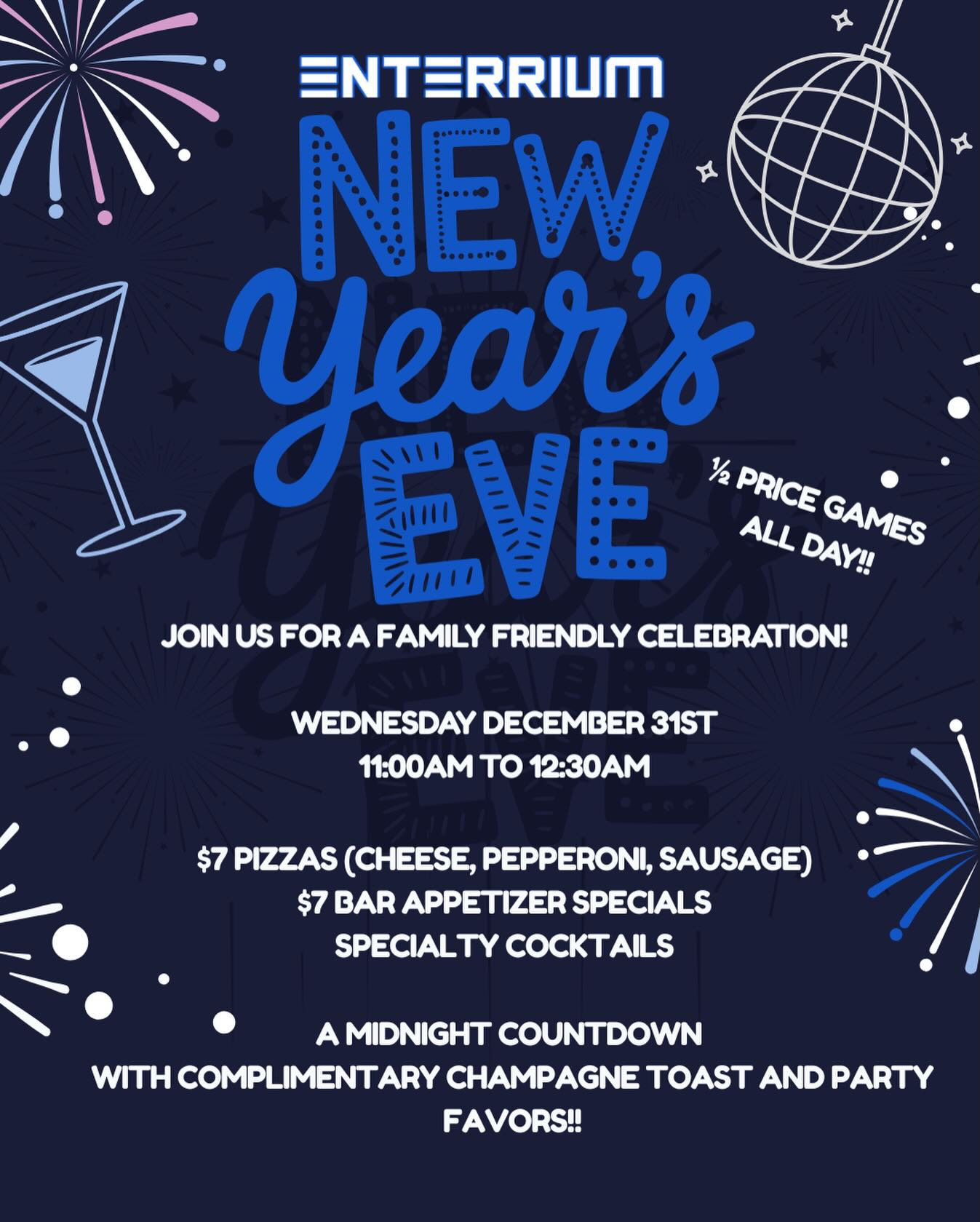 ENTERRIUM - Celebrate the end of 2025 and ring in 2026 at... | Facebook