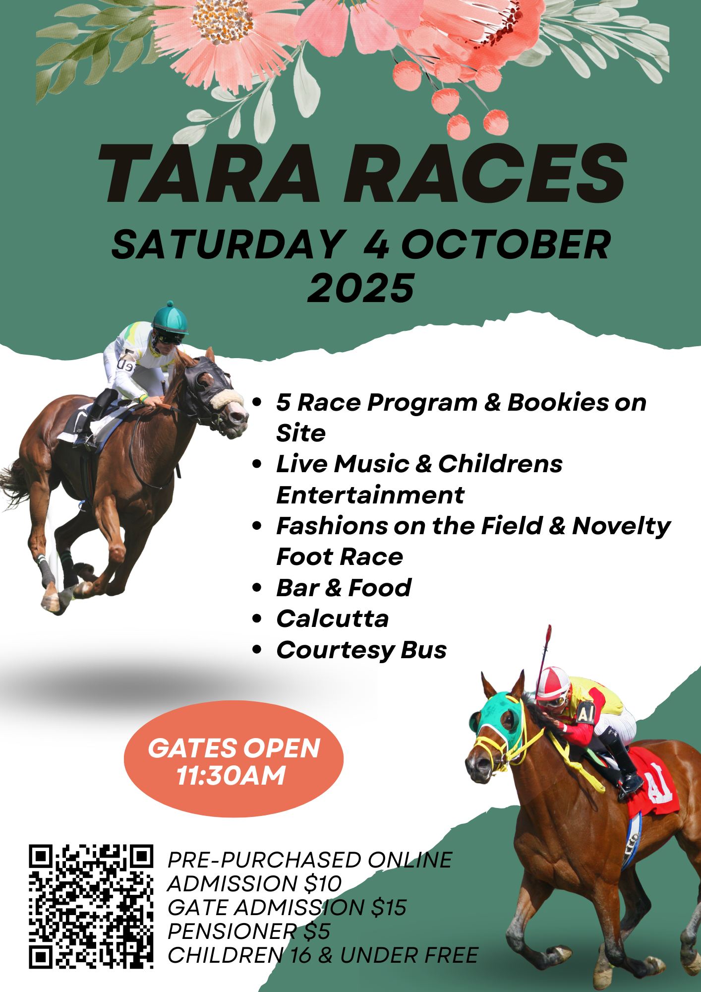 Tara Race Club - 📣 2025 ANNUAL TARA RACES 📣 ⤵️ Event... | Facebook