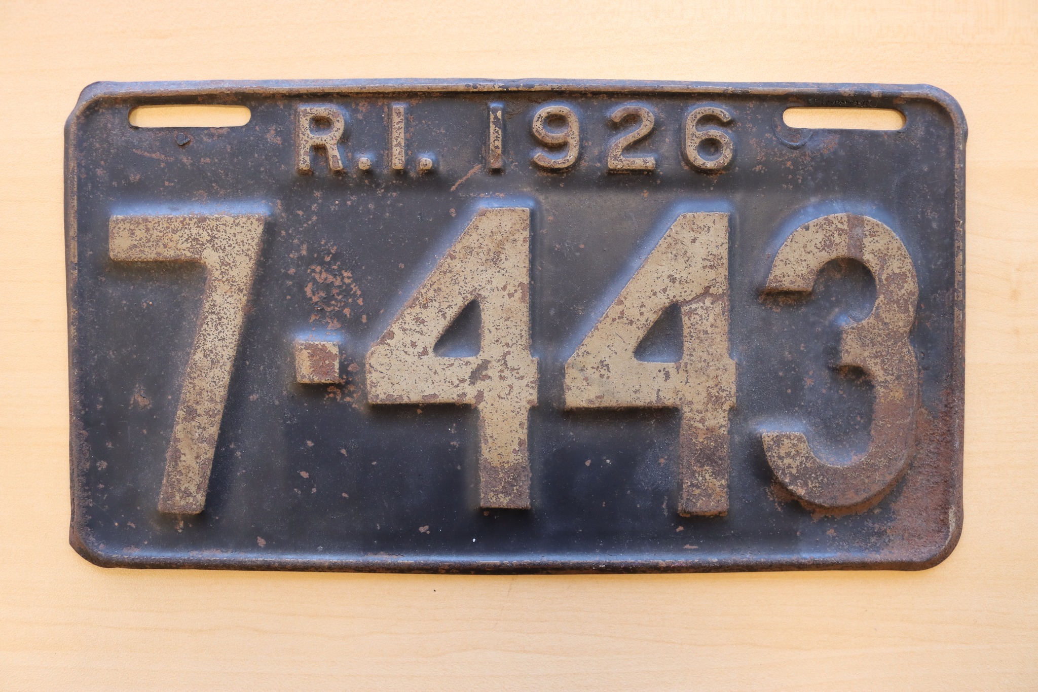 Rhode - 1926 Rhode Island License Plate Photo courtesy of Rhode Island ...