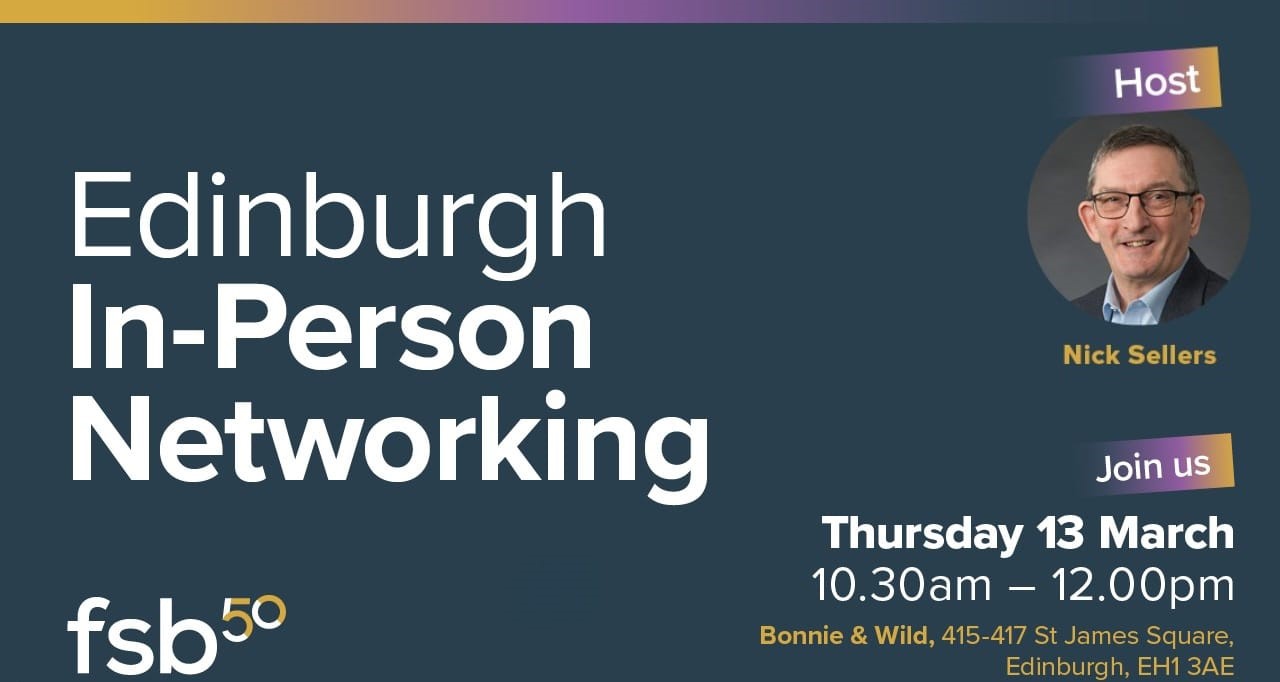 FSB Scotland - 🤝 Expand Your Business Network! 🤝 Join us... | Facebook
