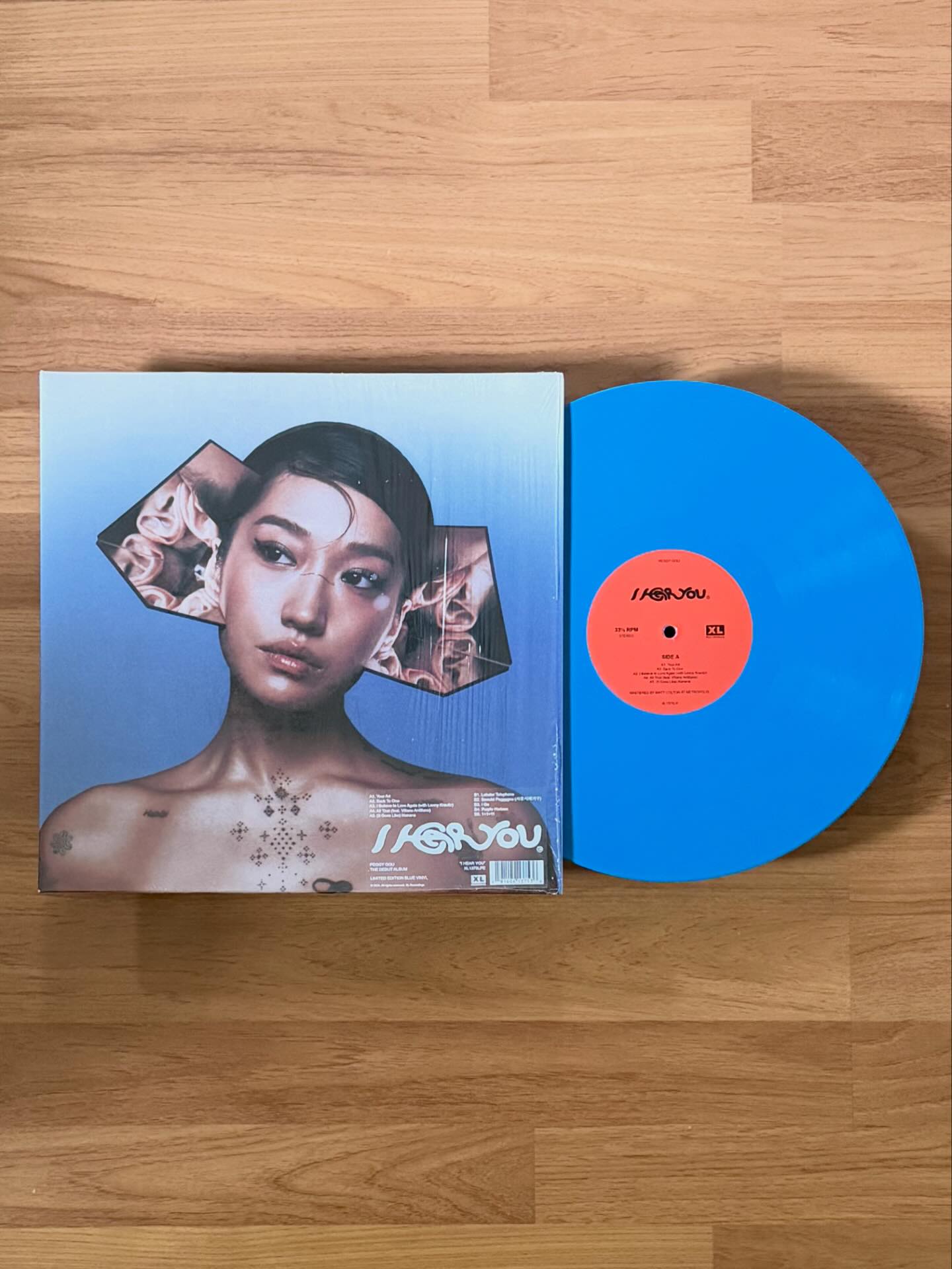 PEGGY GOU : I HEAR YOU (1LP Blue Vinyl) แผ่นละ 1490 บาท รวมส่ง 