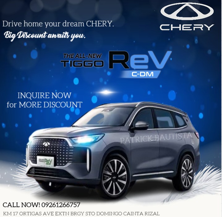 CHERY Ortigas Cainta by Patrick Bautista | Antipolo