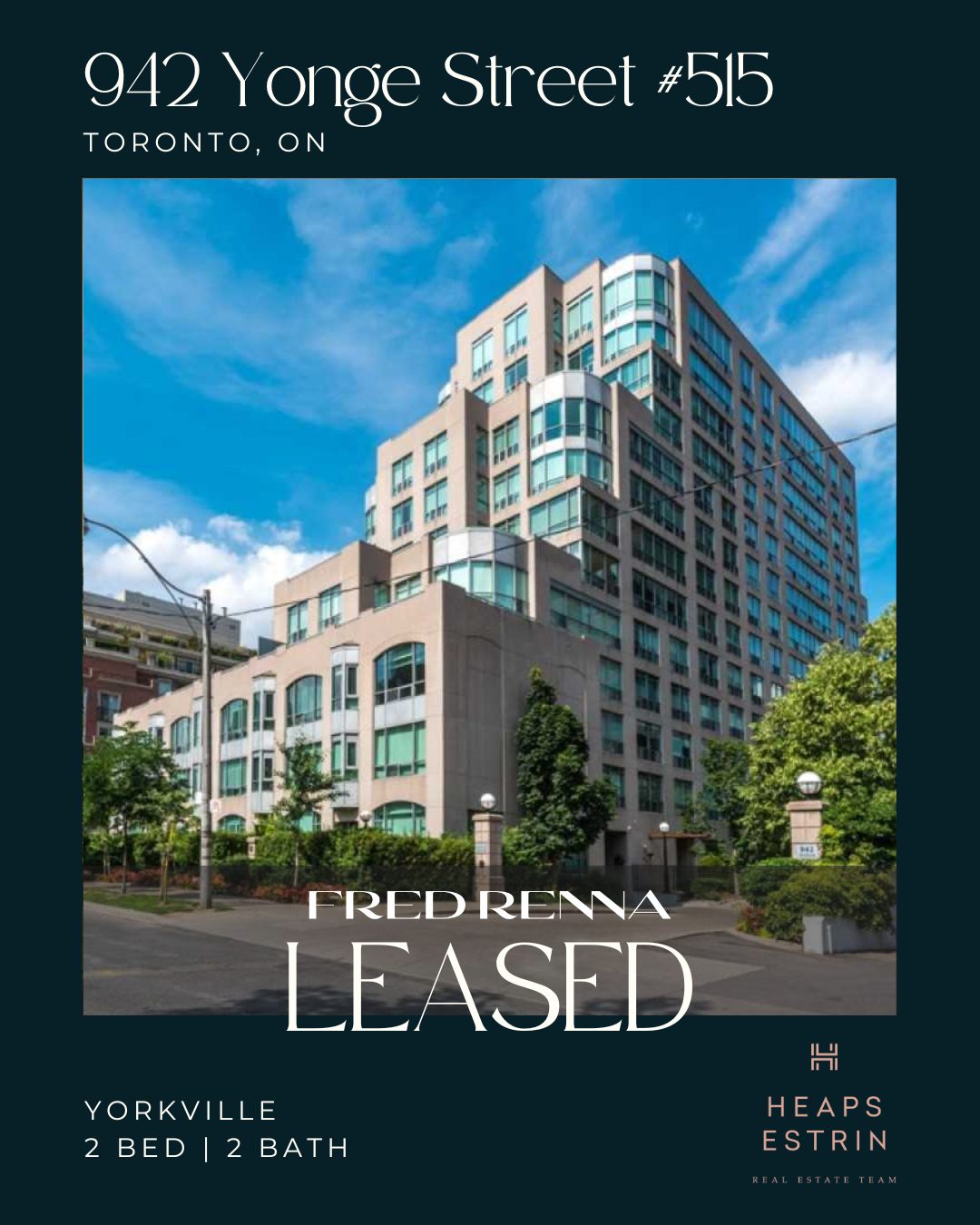 Fred Renna, MBA - Real Estate Broker | Toronto ON