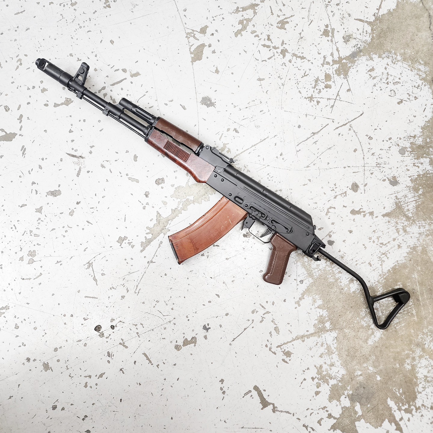 Custom East German MPI-aks-74n rifle build with 5.45x39