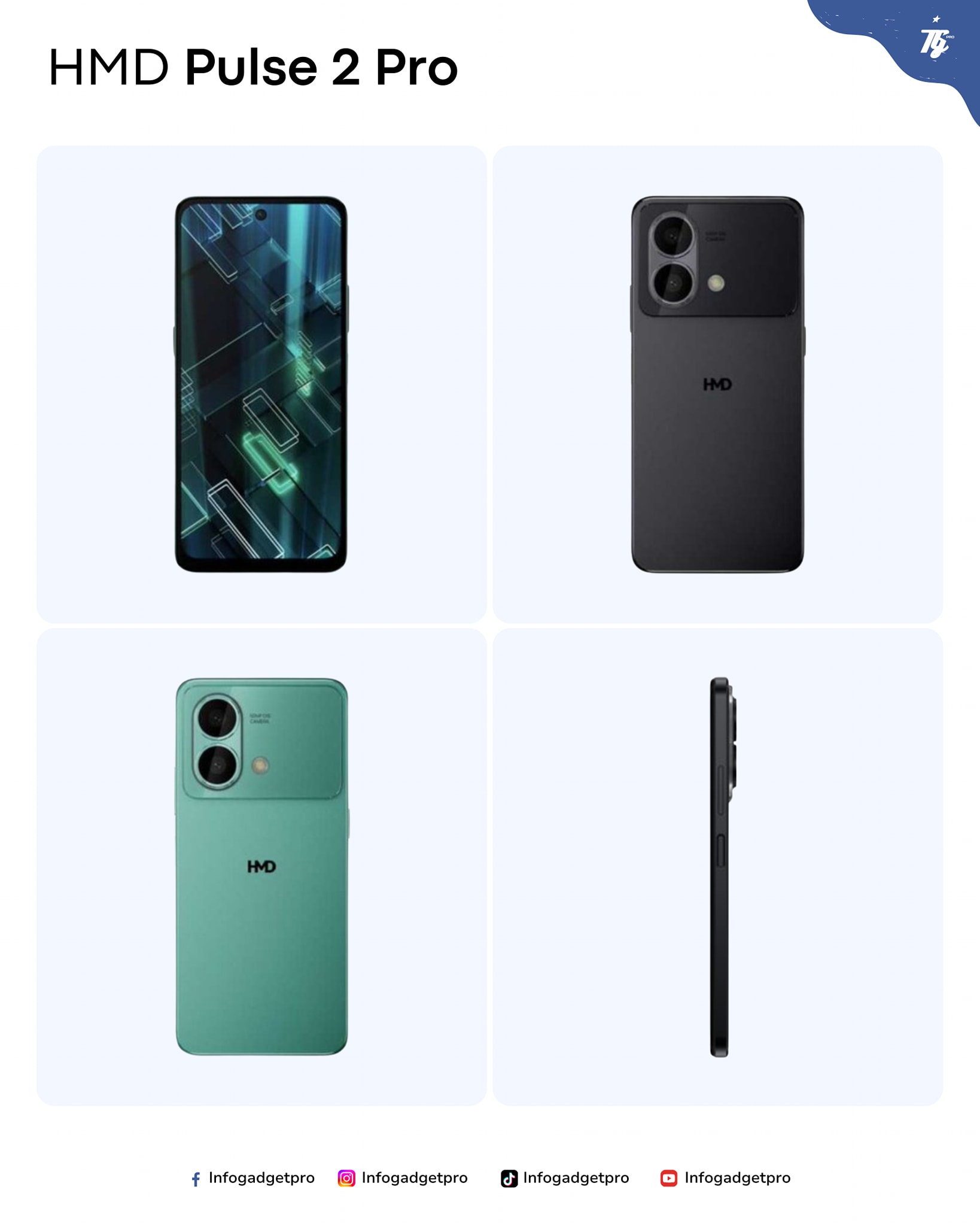 Infogadgetpro - HMD Pulse 2 Pro, Ini Render dan Rumor Spesifikasinya ...