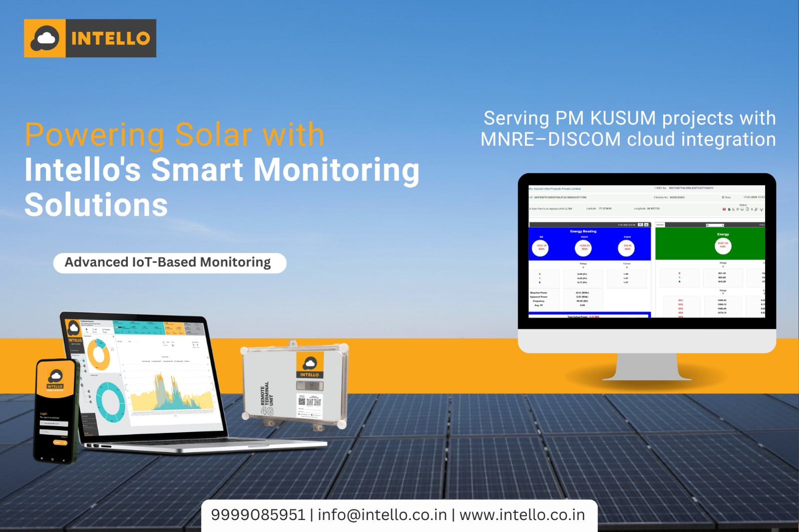 Intello - Solar Monitoring & AMC Services
