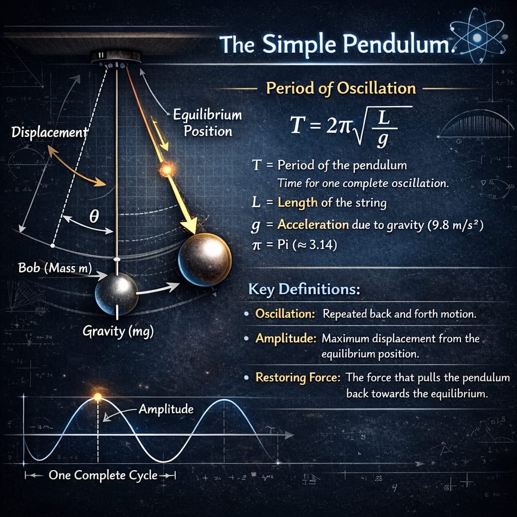 The Simple Pendulum.... - Mind Over Maths & Physics | Facebook