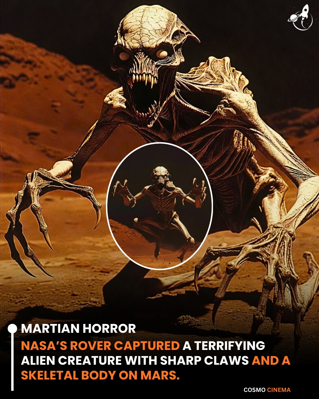 CosmoCinema - NASA’s Mars Rover has captured an image of a horrifying ...