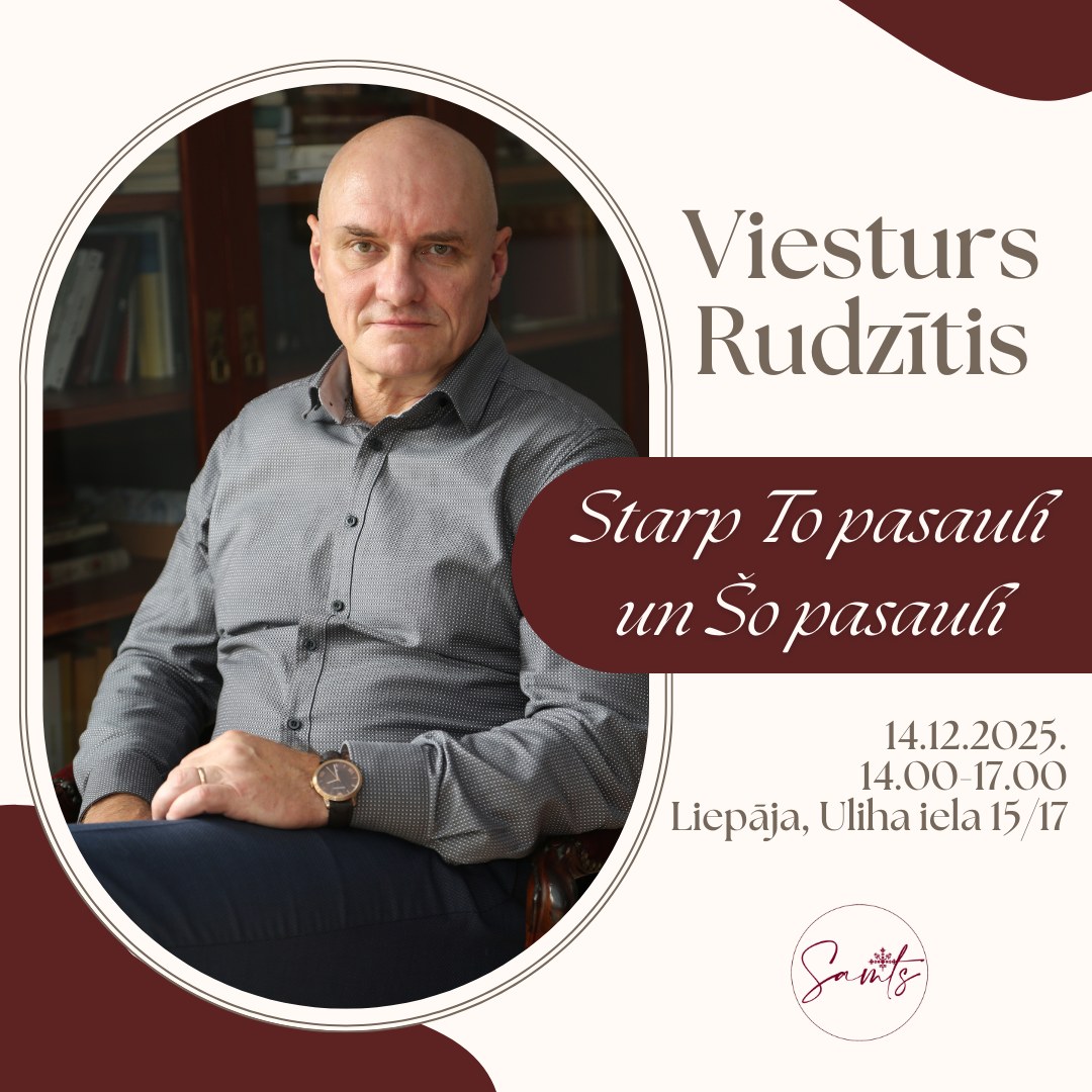 Samts - 🔻 VIESTURS RUDZĪTIS 🔺 Starp To pasauli un Šo... | Facebook
