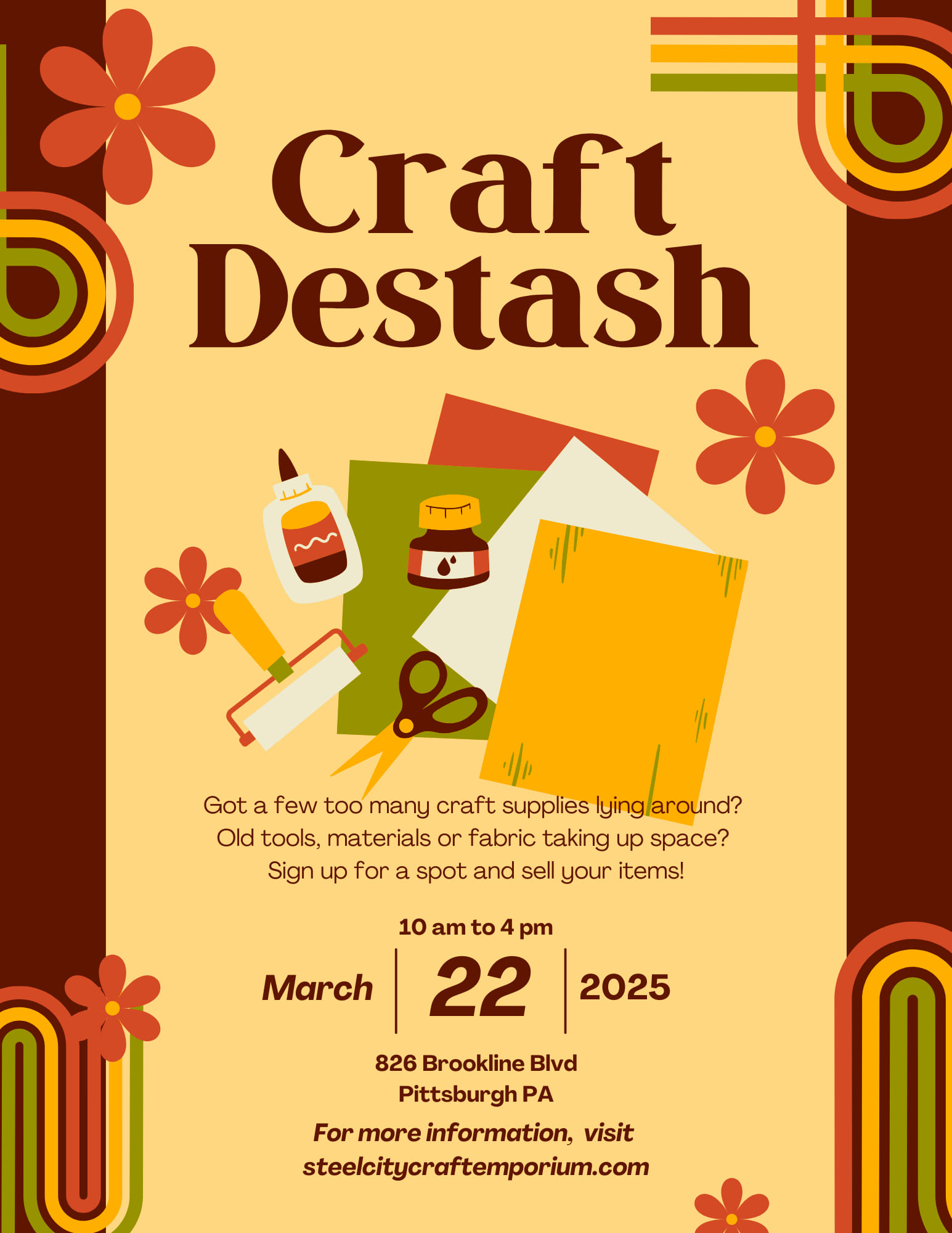 Got an overstock of craft... - Steel City Craft Emporium