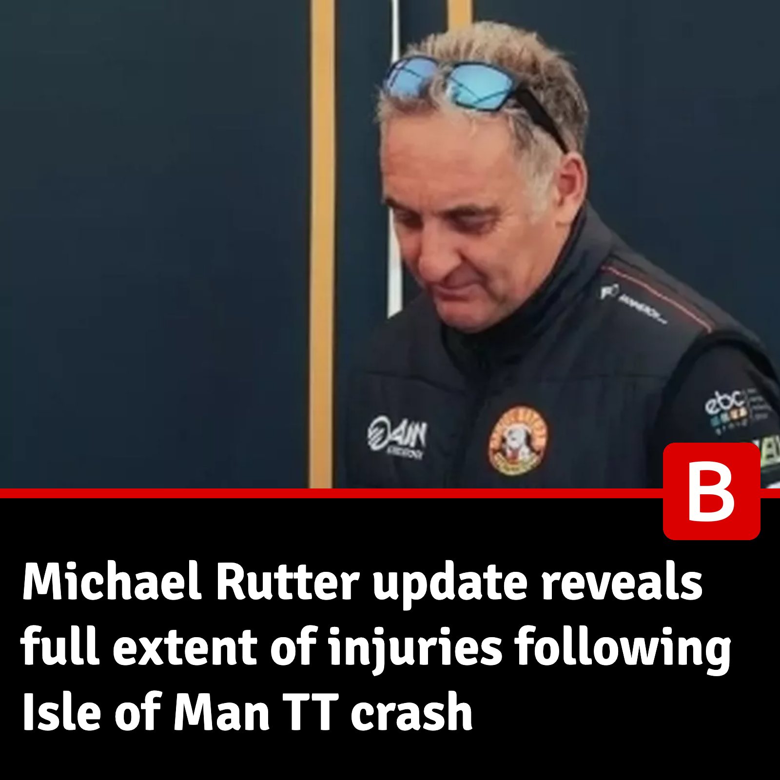 Belfast - Michael Rutter suffers spine and ankle injuries following ...